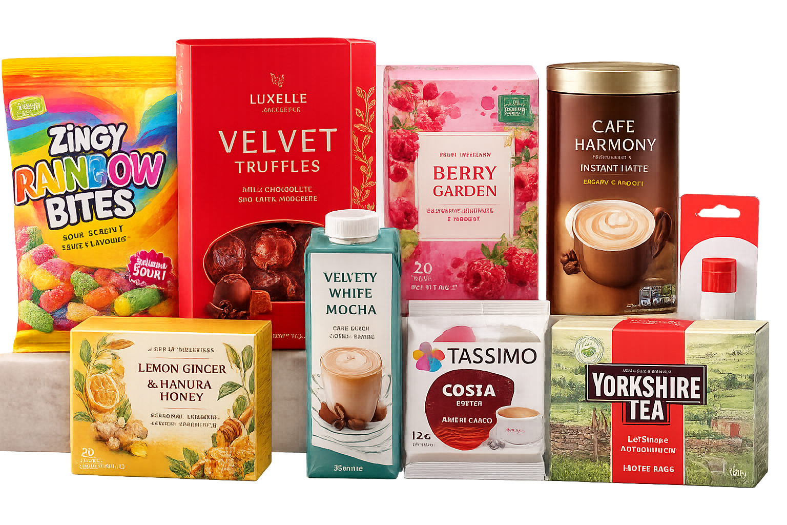 Groceries, Foods & Drinks