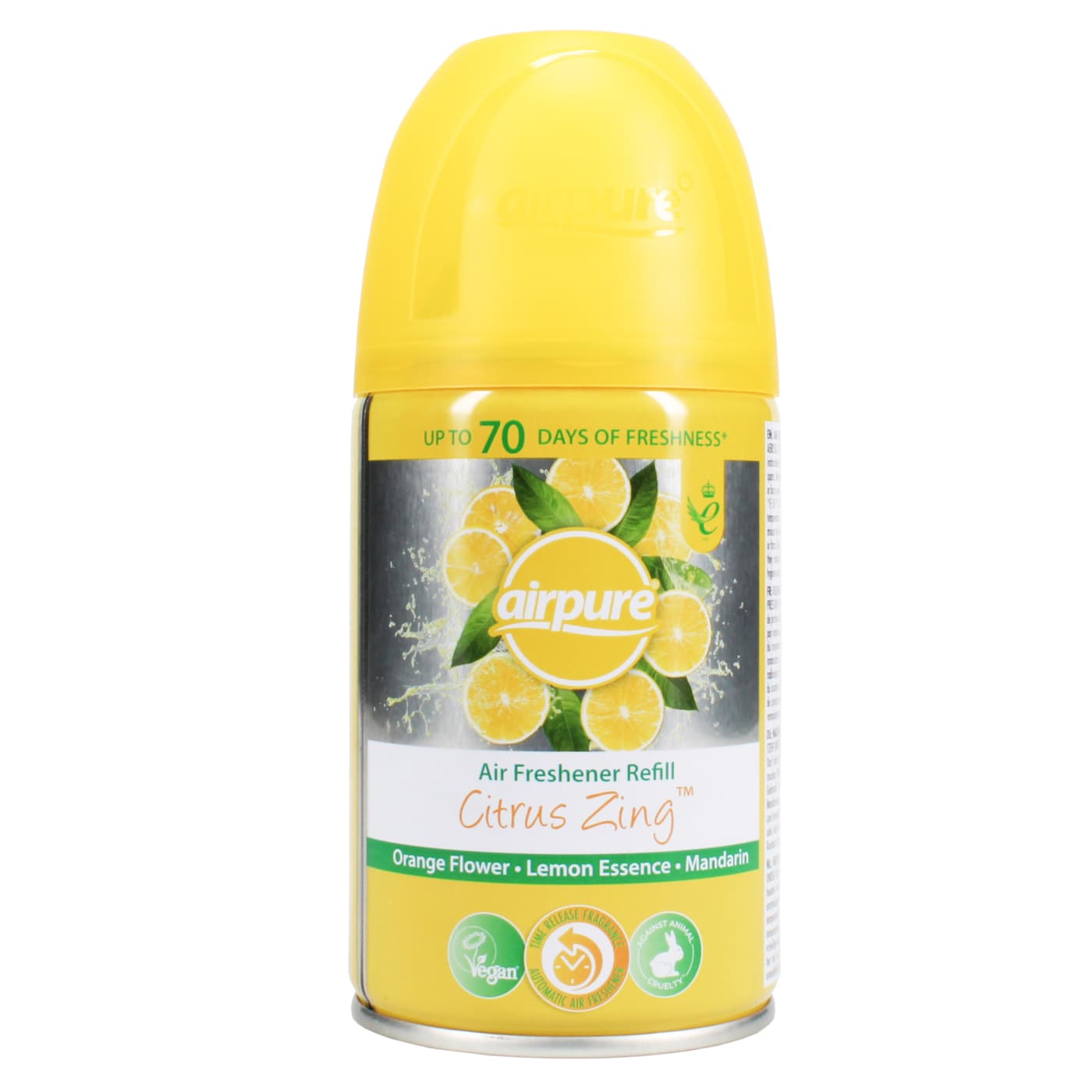AIRPURE AIR-O-MATIC REFILL CITRUS ZING 250ML