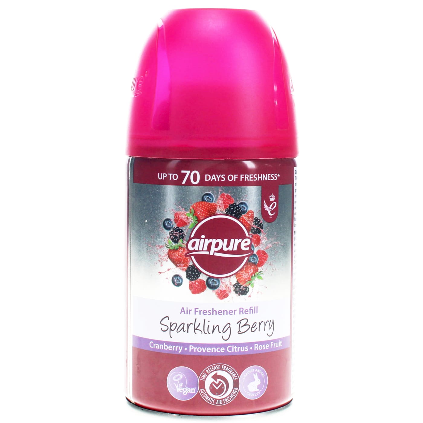AIRPURE AIR-O-MATIC REFILL SPARKLING BERRY 250ML