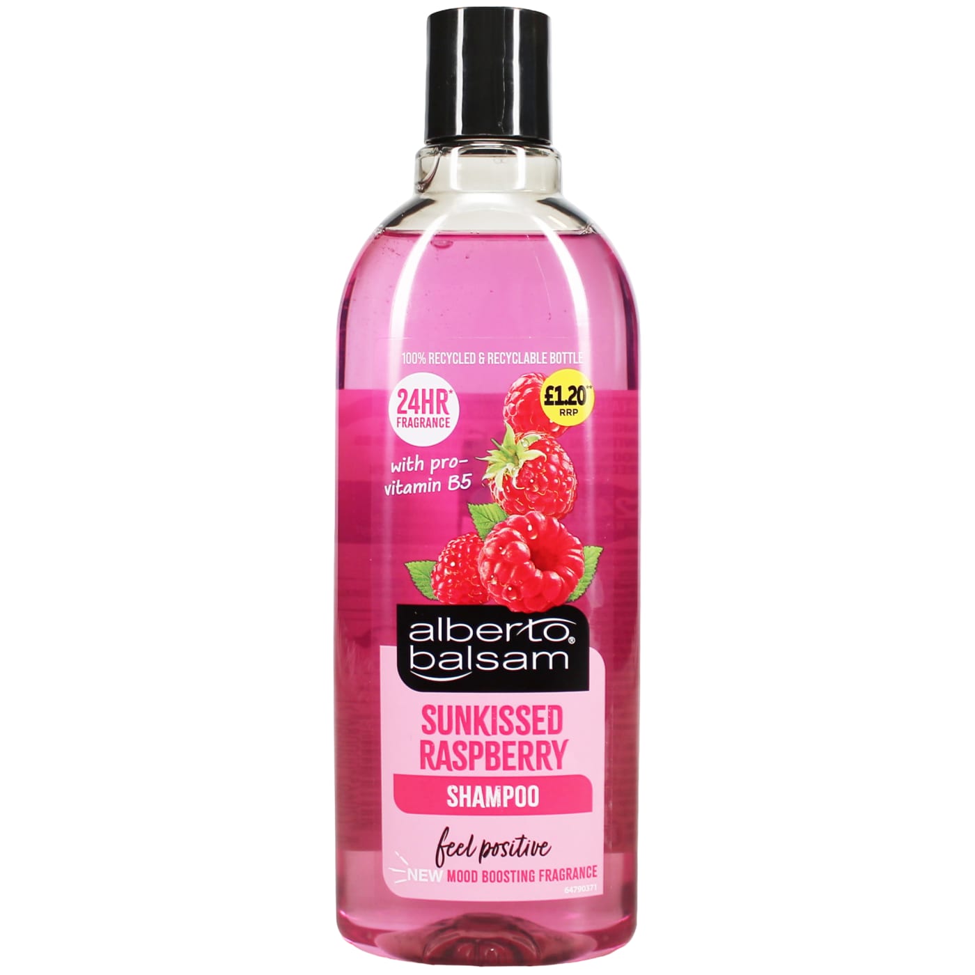 ALBERTO BALSAM SHAMPOO RASPBERRY PMP £1.20 300ML