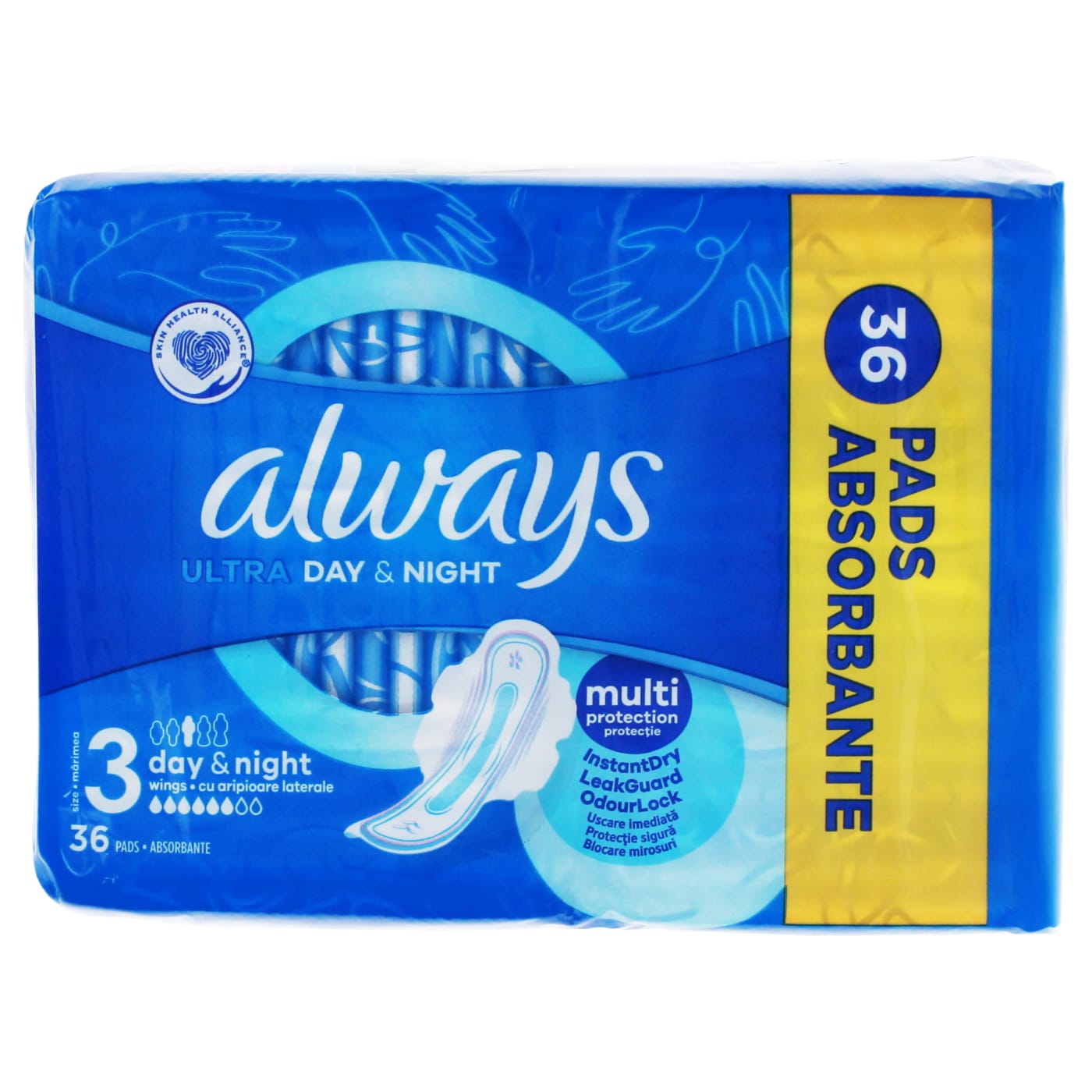 ALWAYS ULTRA DAY & NIGHT WITH WINGS 36'S