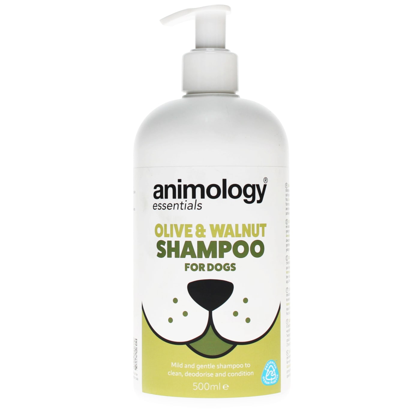 ANIMOLOGY ESSENTIALS DOG SHAMPOO OLIVE & WALNUT 500ML