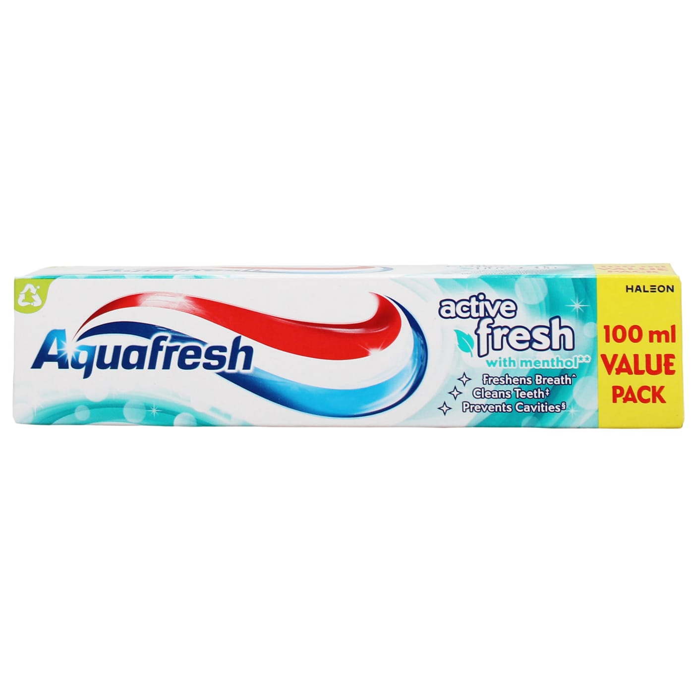 AQUAFRESH TOOTHPASTE ACTIVE FRESH 100ML