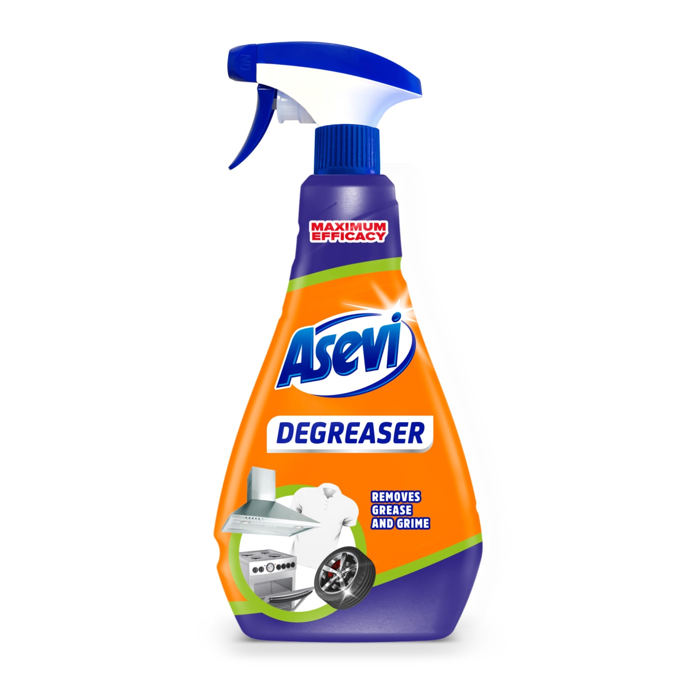 ASEVI DEGREASER TRIGGER SPRAY 750ML