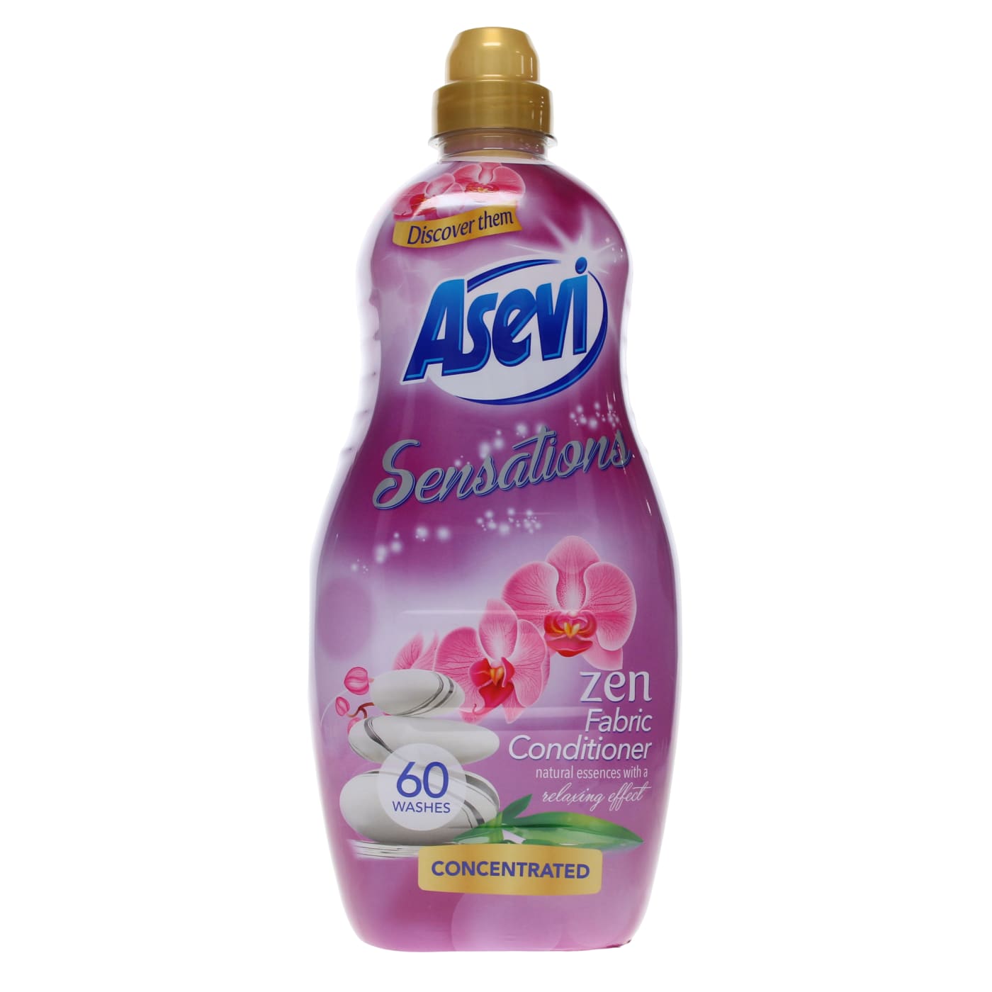 ASEVI SENSATIONS 1 FABRIC SOFTENER ZEN 60 WASH 320ML
