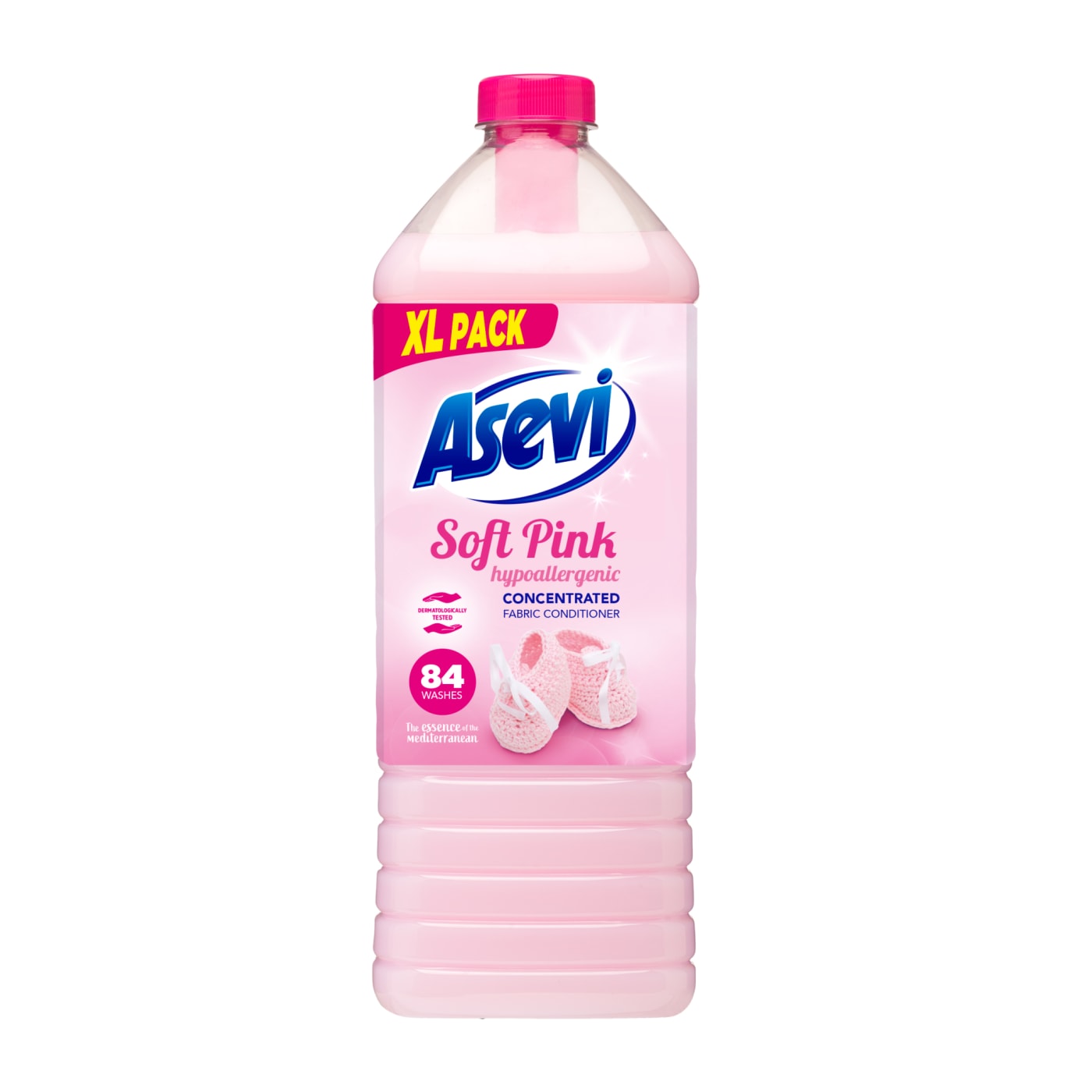 ASEVI 1 FABRIC CONDITIONER SOFT PINK 84 WASH 932ML