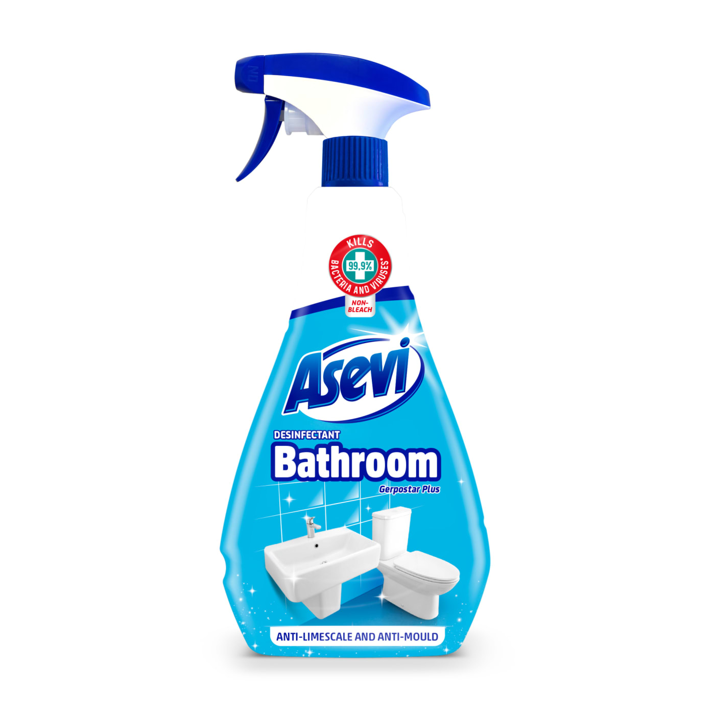 ASEVI DISINFECTANT SPRAY BATHROOM 720ML