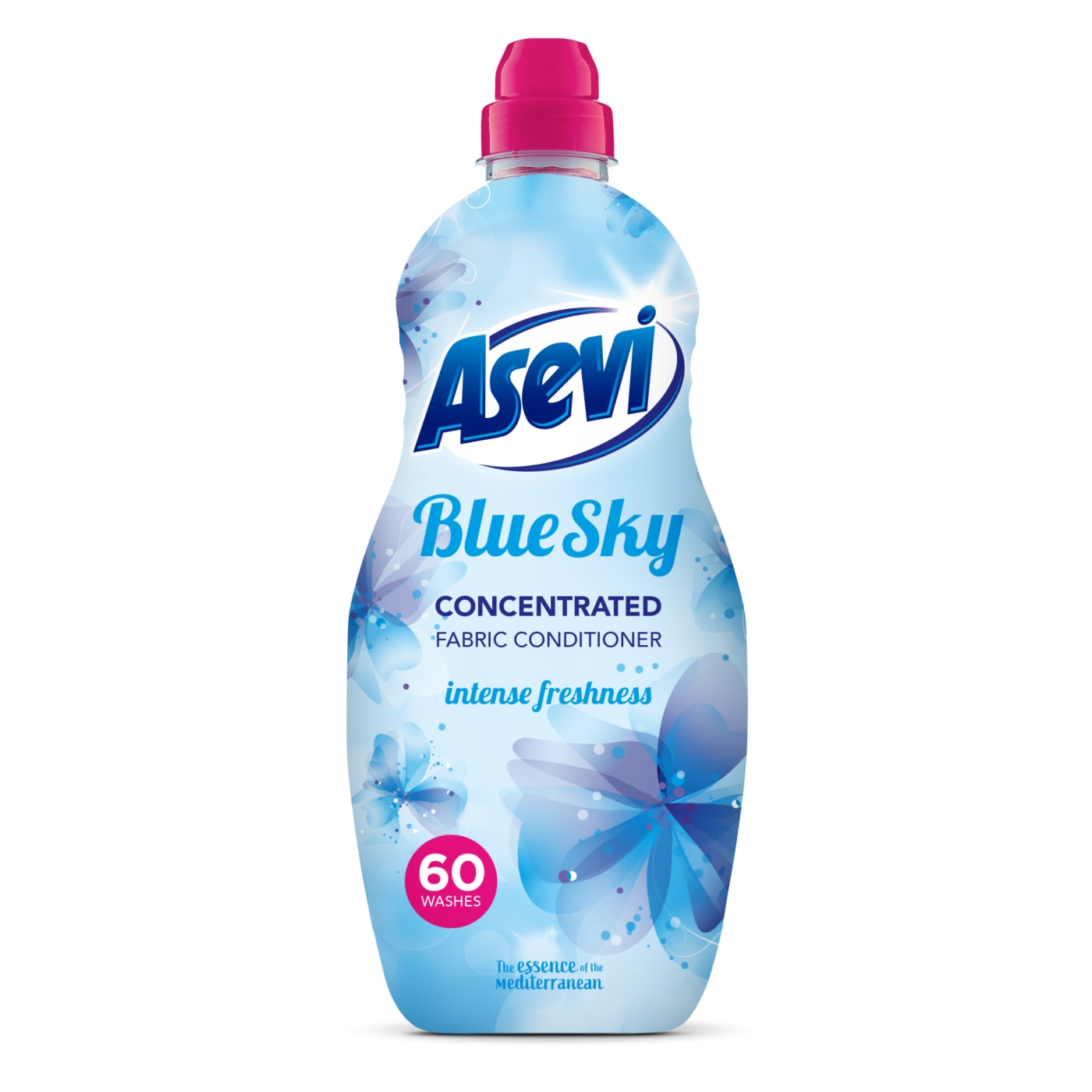ASEVI 1 FABRIC SOFTENER BLUE 60 WASH 380ML