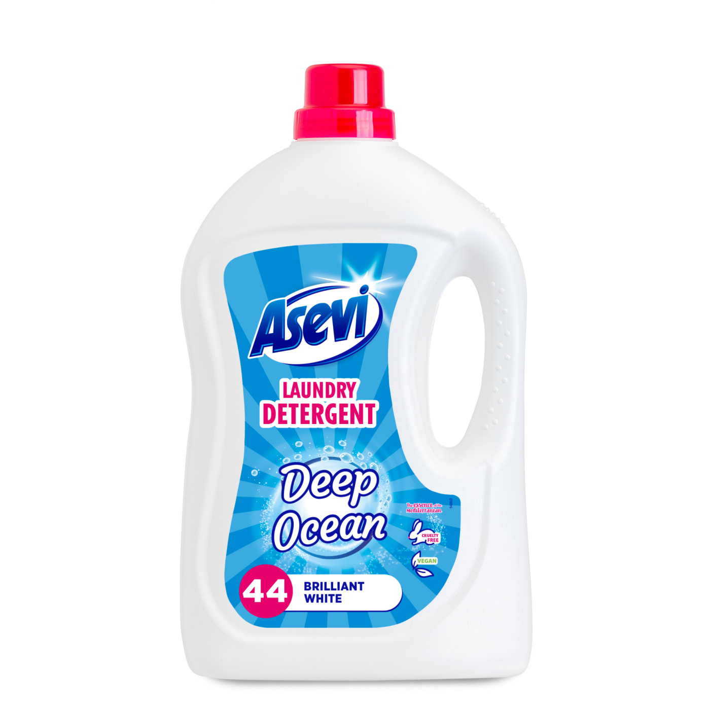 ASEVI 2 LIQUID LAUNDRY DETERGENT DEEP OCEAN 44 WASH 376ML