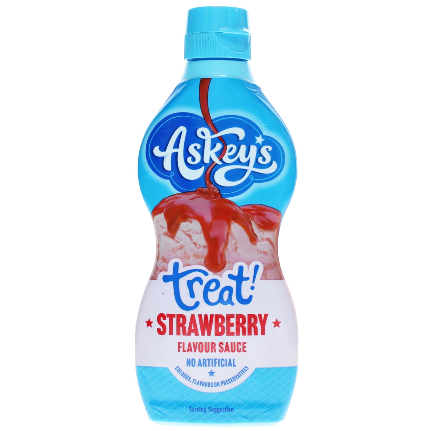 ASKEYS 325G TREAT SAUCE STRAWBERRY