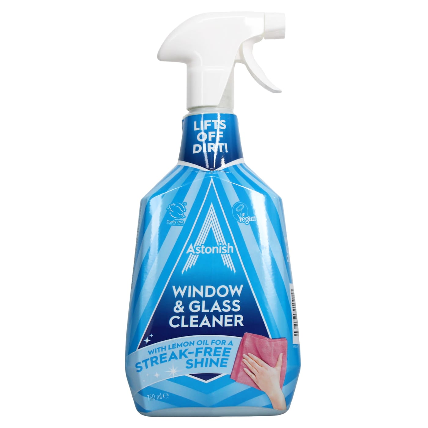 ASTONISH WINDOW & GLASS CLEANER SPRAY 750ML