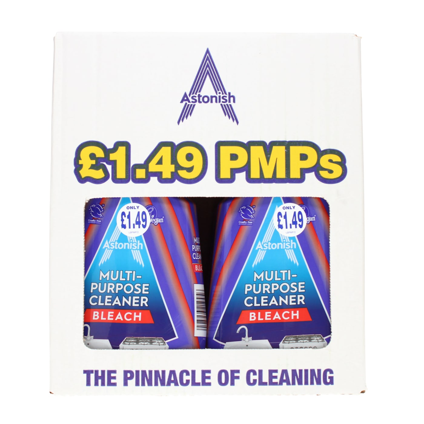 ASTONISH 6X MULTI-PURPOSE BLEACH SPRAY PMP £1.49 750ML