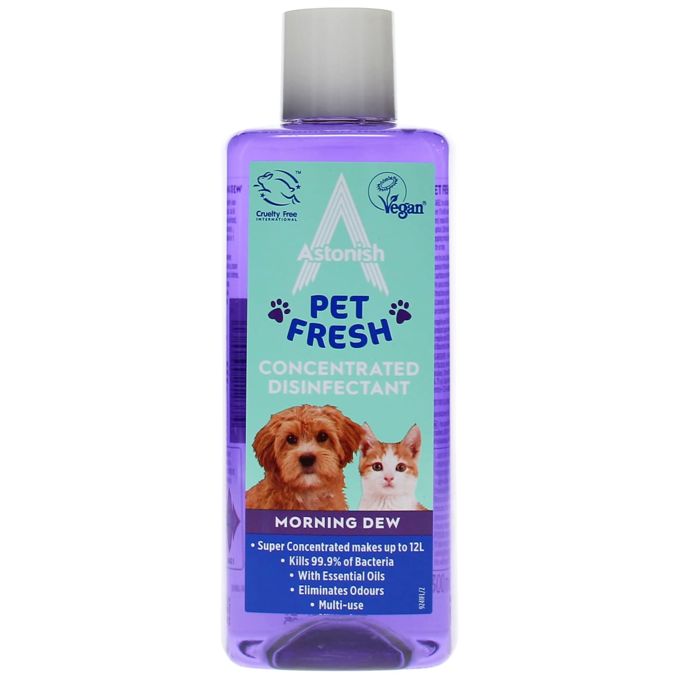 ASTONISH CONCENTRATED DISINFECTANT MORNING DEW PET FRESH 300ML
