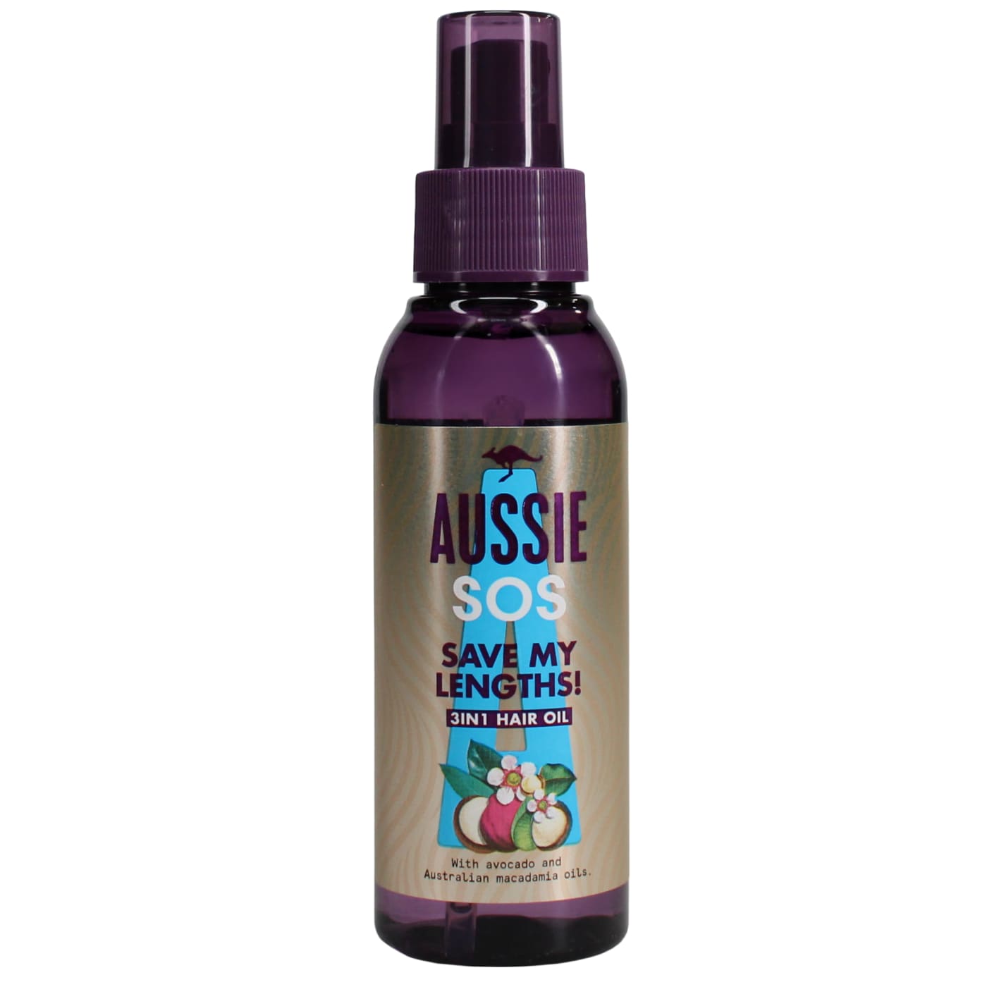 AUSSIE SOS 3-IN-1 HAIR OIL SPRAY SAVE MY LENGTHS 100ML