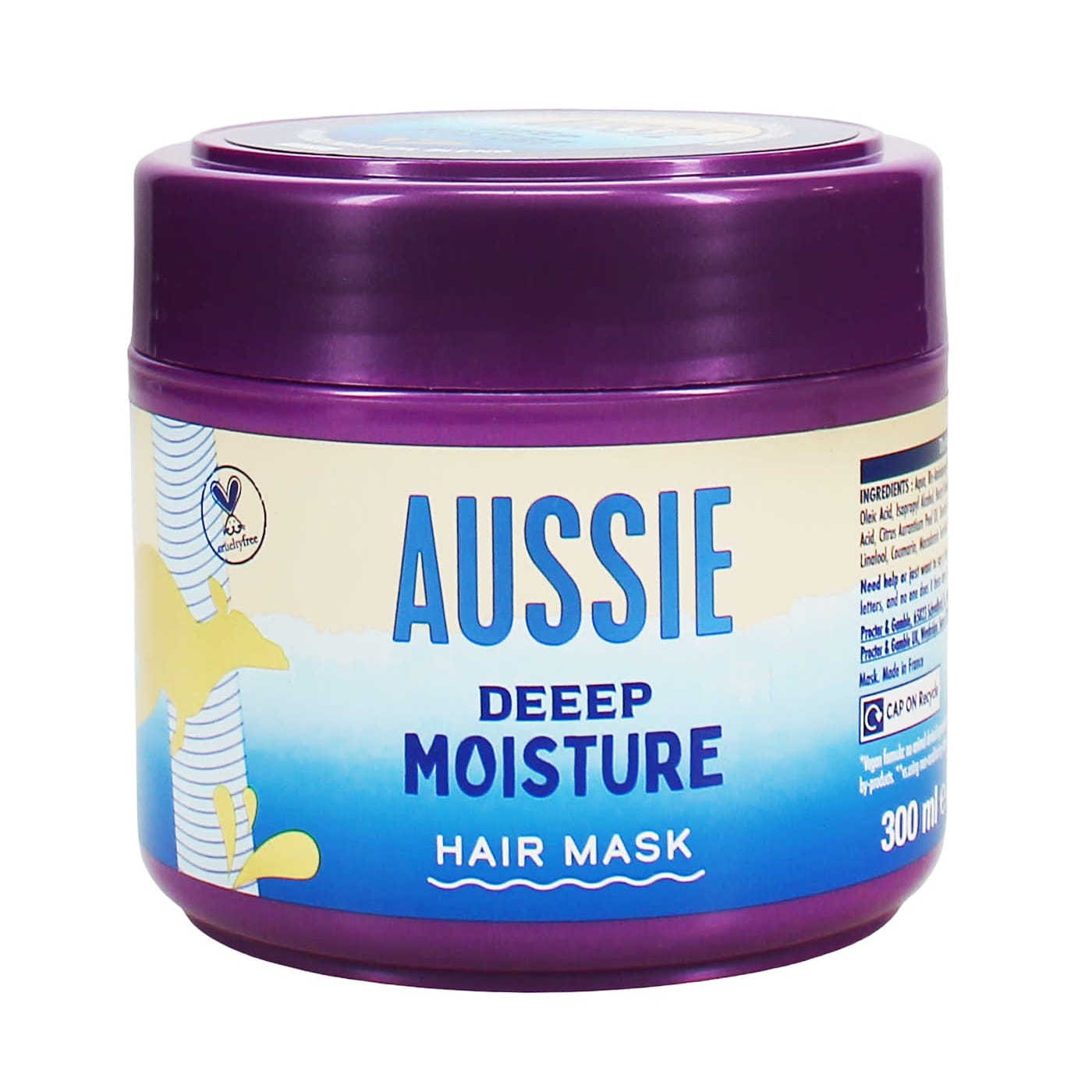 AUSSIE HAIR MASK DEEEP MOISTURE 300ML