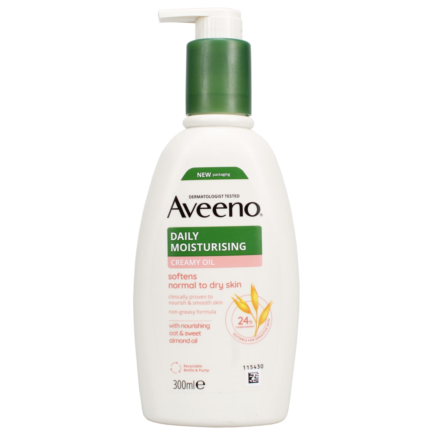 AVEENO DAILY MOISTURISING BODY LOTION CREAMY OIL 300ML