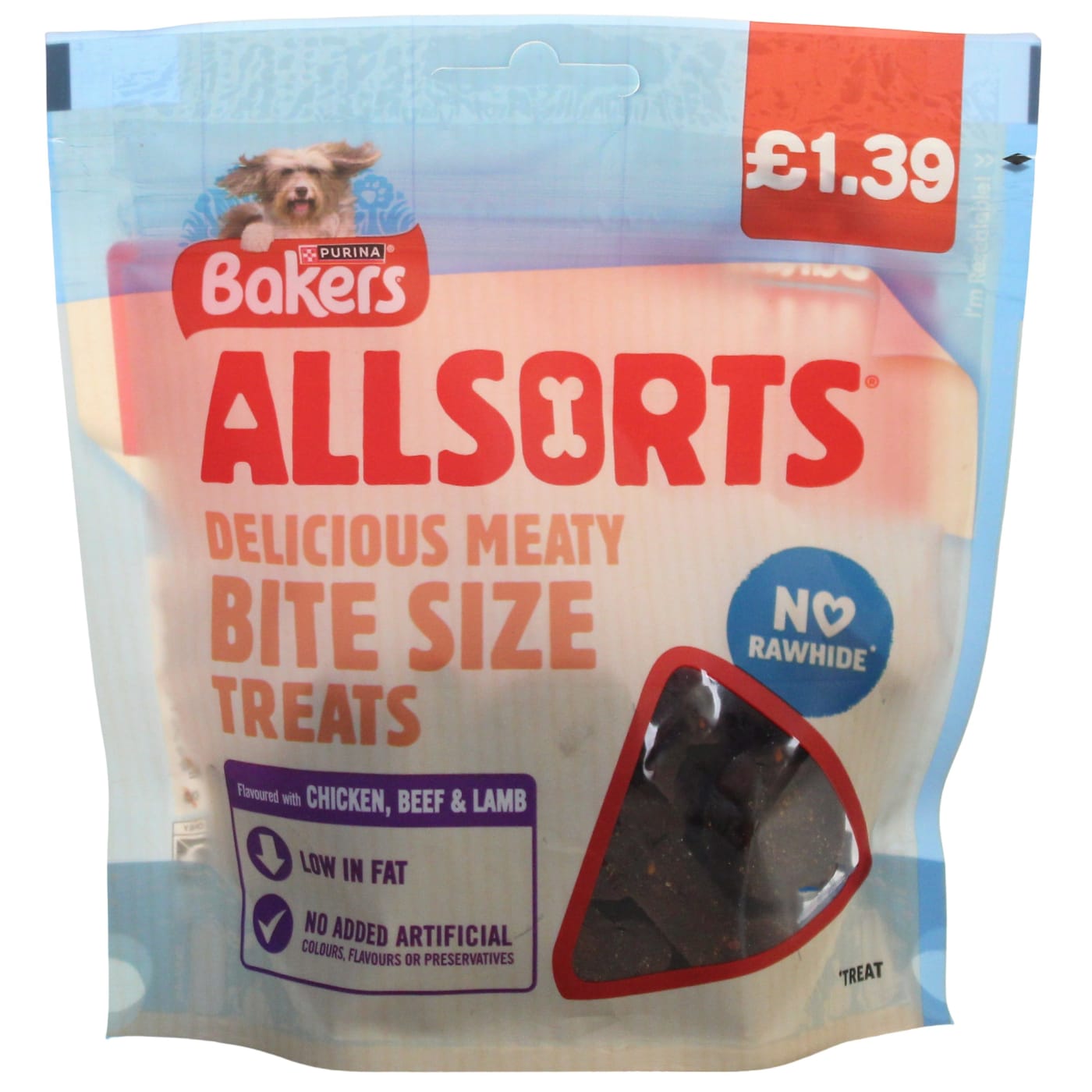 BAKERS ALLSORTS 98G VARIETY PMP £1.39