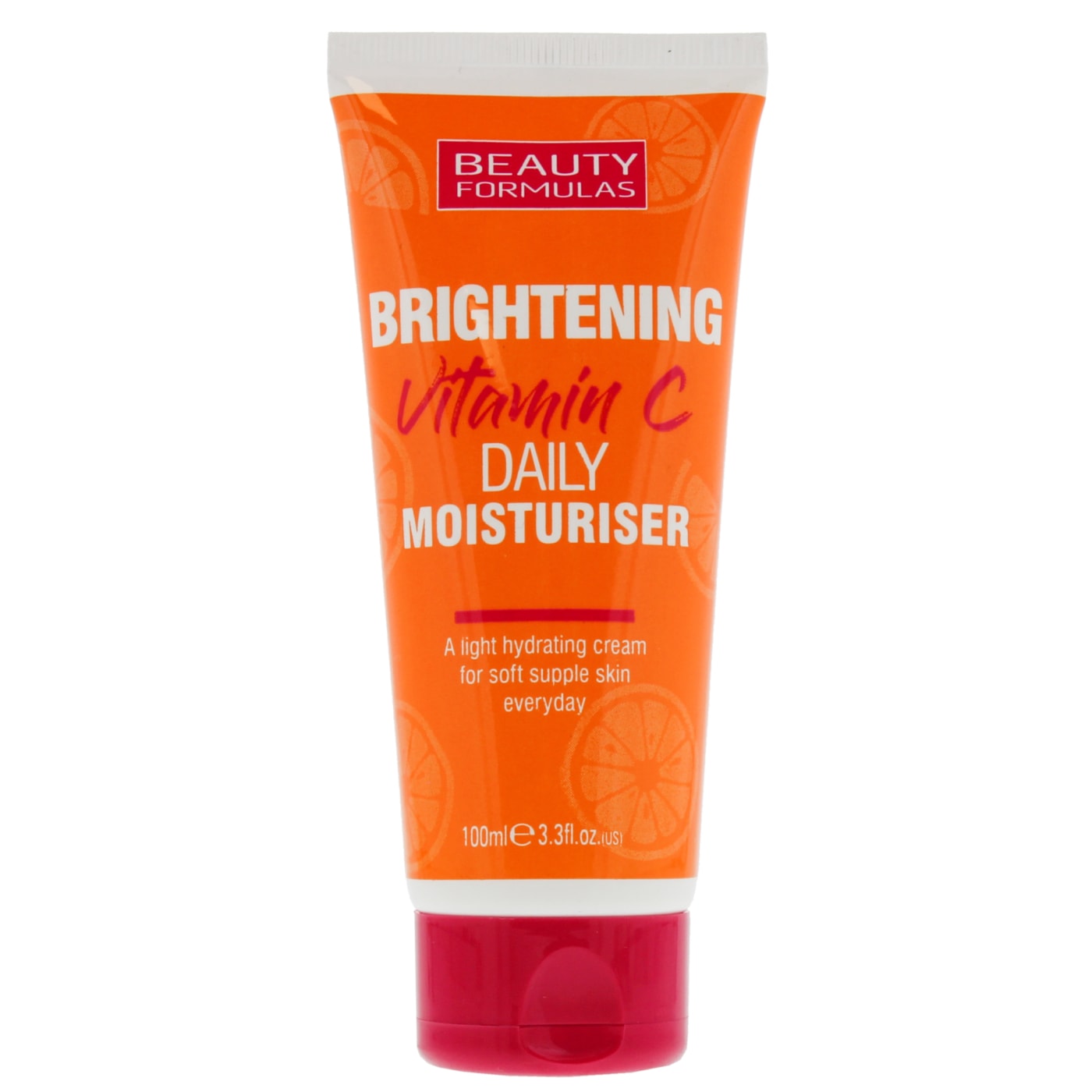 BEAUTY FORMULAS BRIGHTENING VITAMIN C DAILY MOISTURISER 100ML