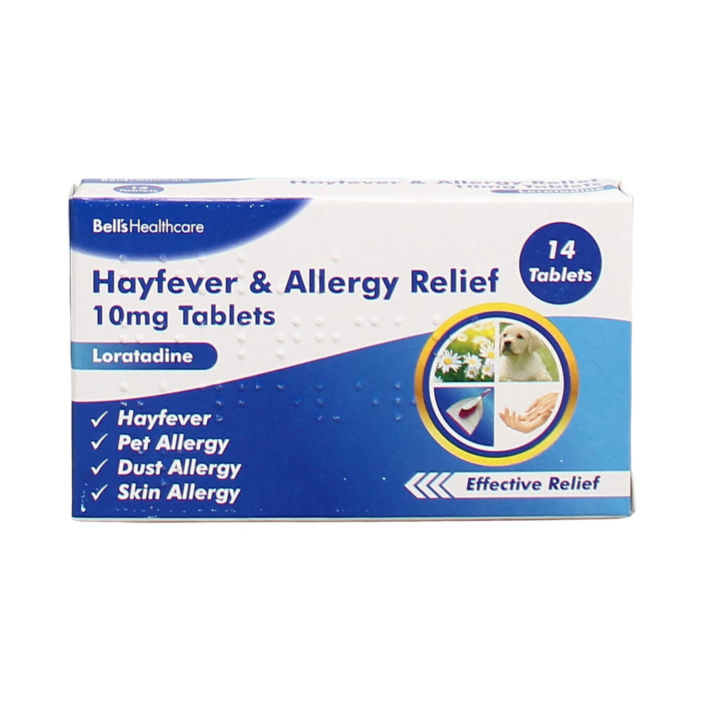 BELLS 10MG HAYFEVER & ALLERGY TABLETS LORATADINE 14'S