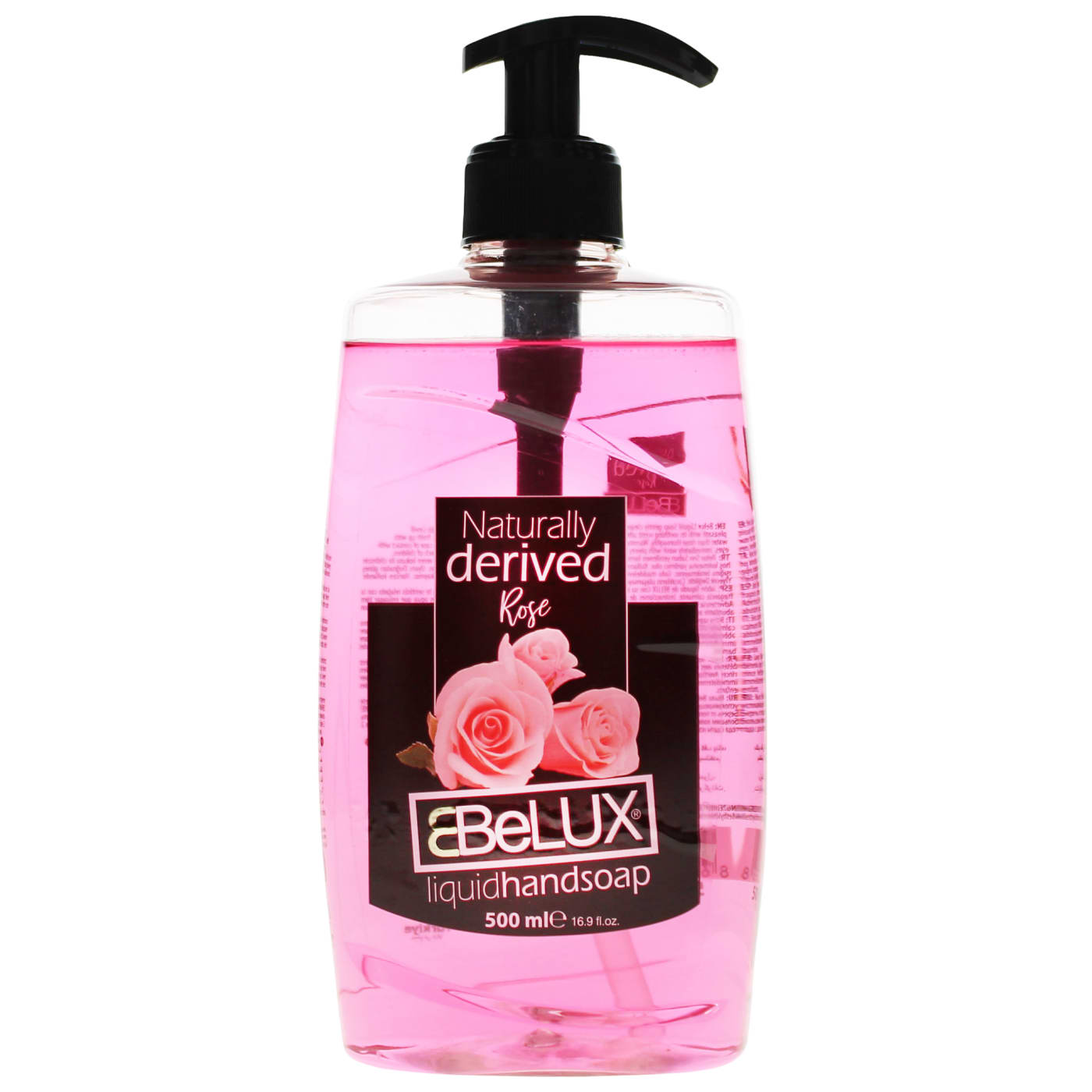 BELUX HAND WASH ROSE 500ML