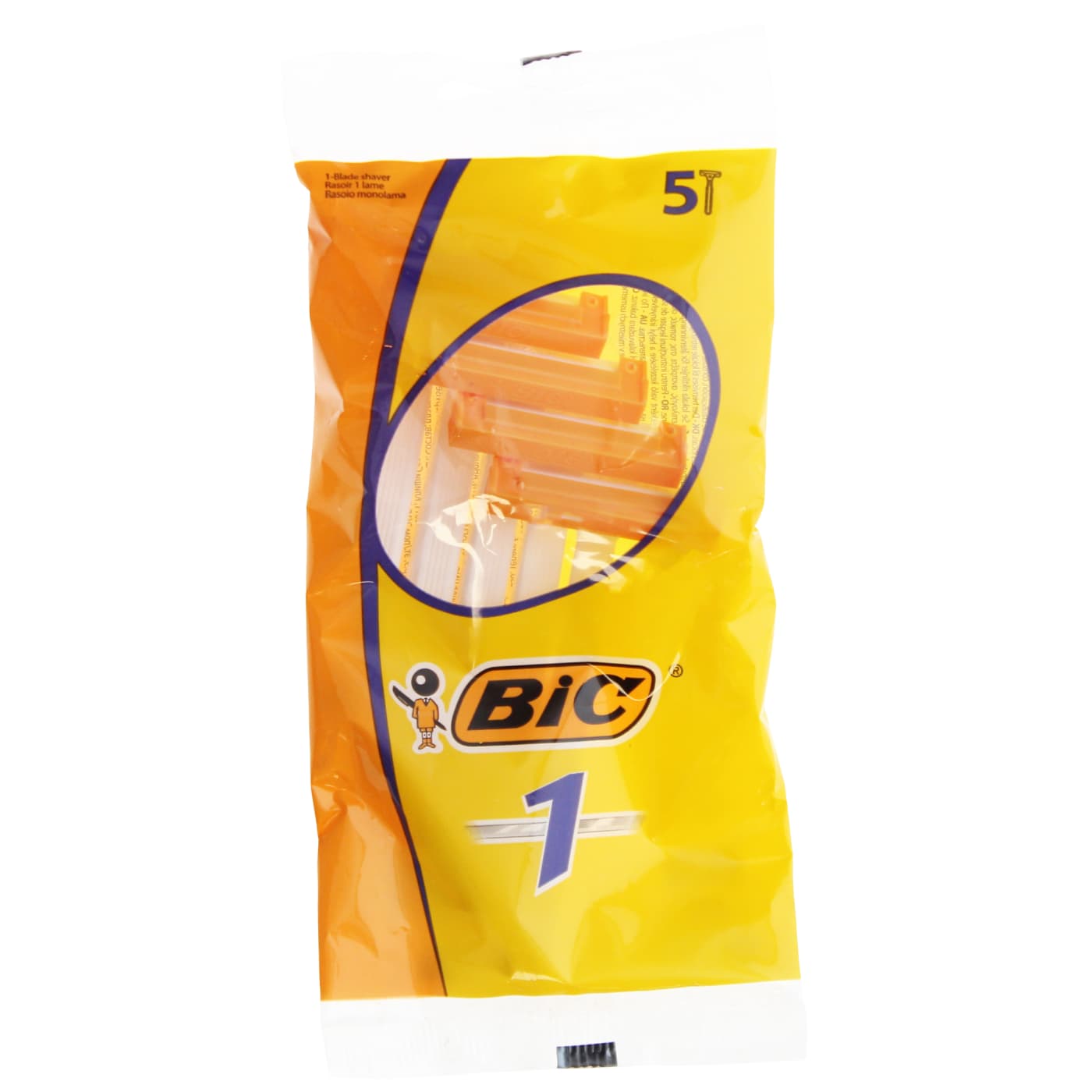 BIC 1 DISPOSABLE RAZORS NORMAL 5'S