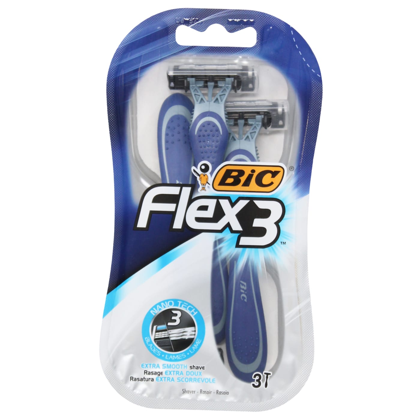 BIC FLEX 3 DISPOSABLE RAZORS 3'S