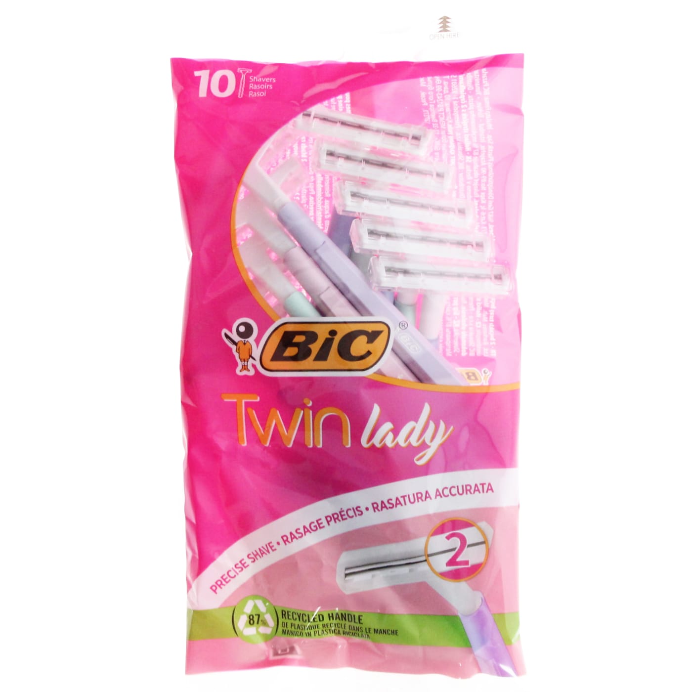 BIC TWIN LADY DISPOSABLE RAZORS 10'S