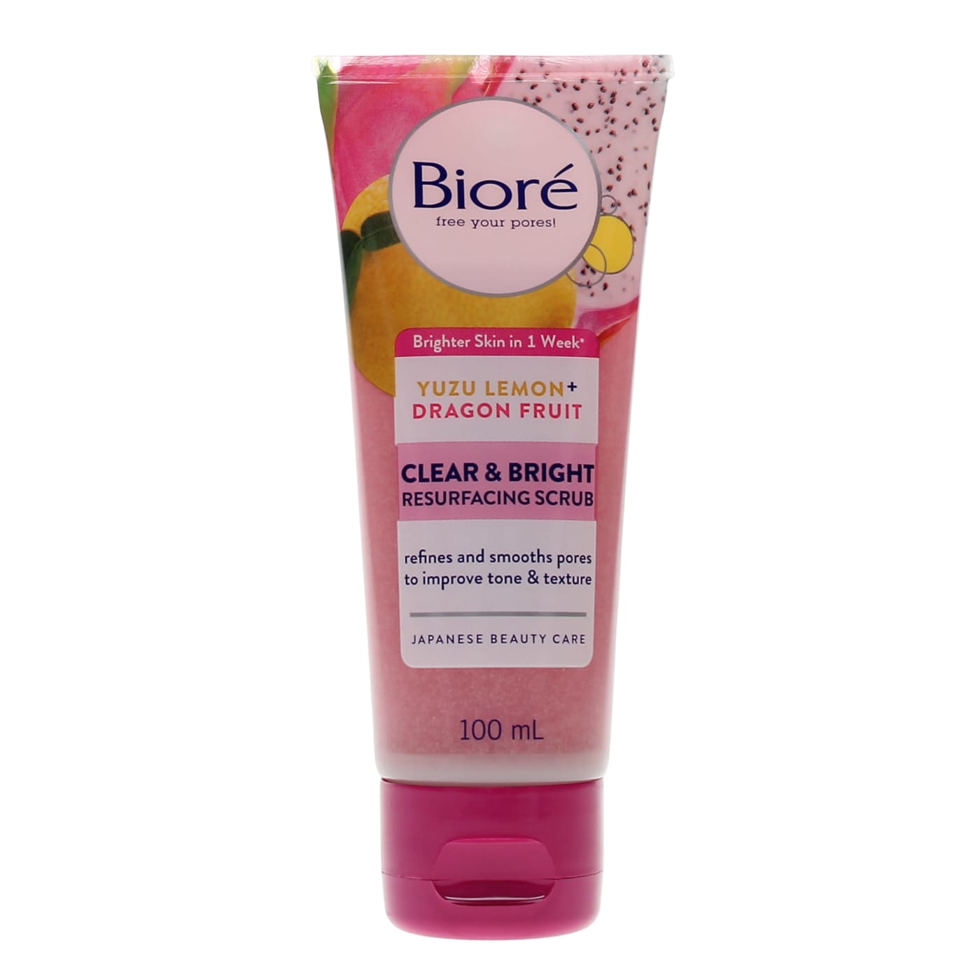 BIORE CLEAR BRIGHT RESURF SCRUB 100ML