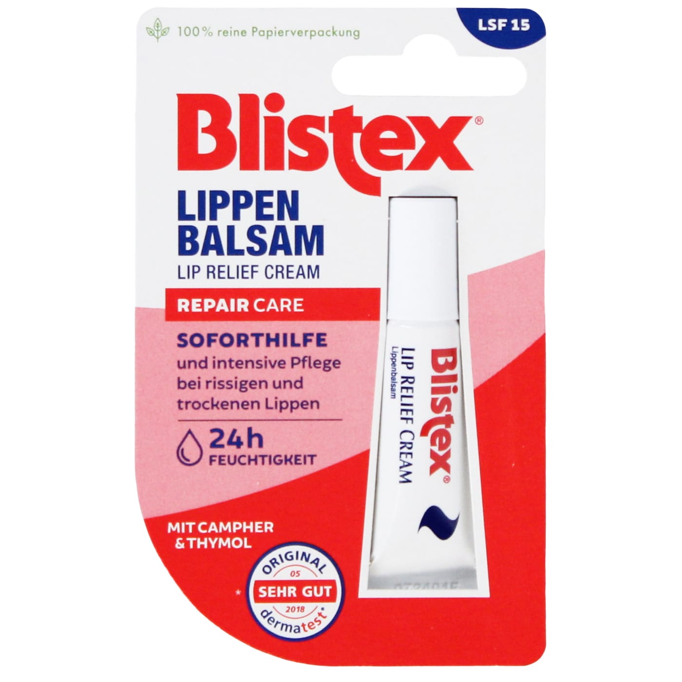 BLISTE LIP RELIEF CREAM (DE) X 6ML