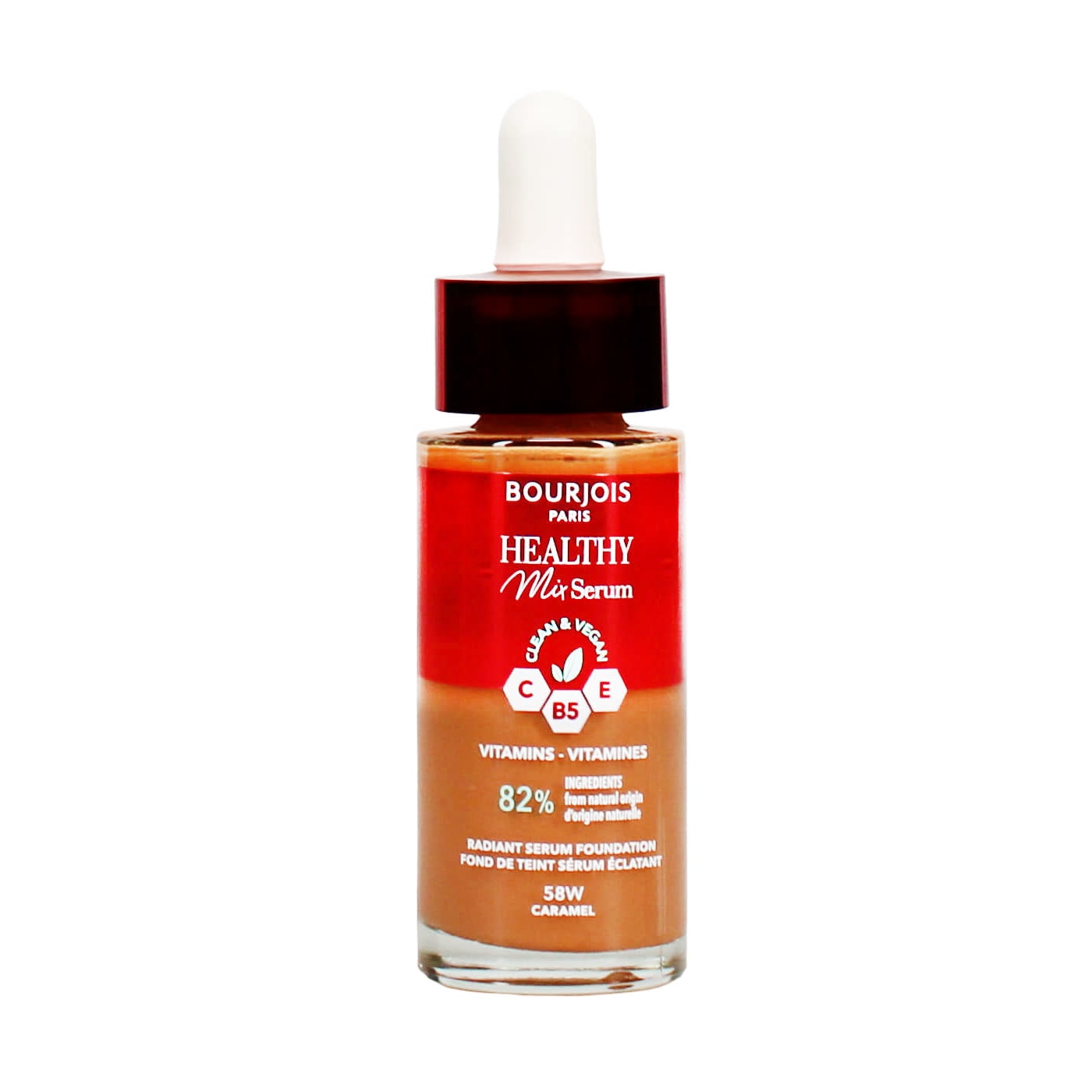 BOURJOIS HEALTHY MIX TINTED FOUNDATION CARAMEL 30ML