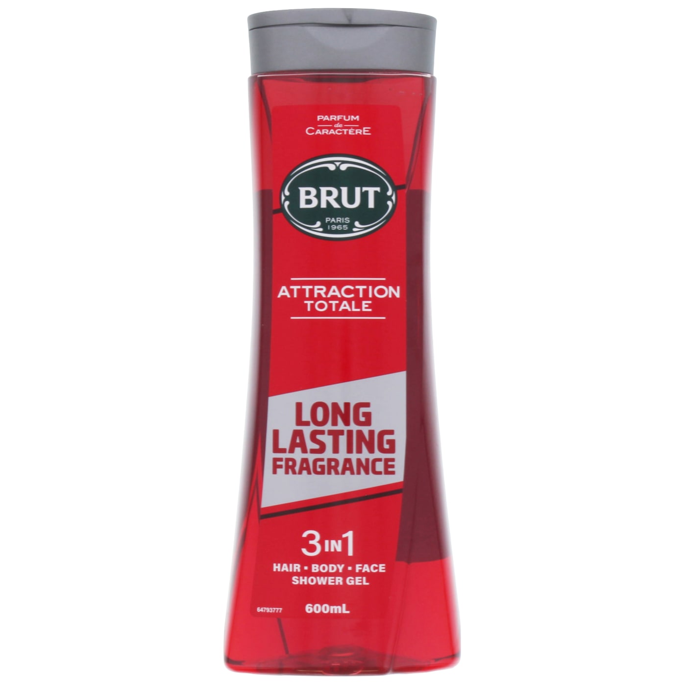 BRUT SHOWER GEL TOTAL ATTRACTION 600ML