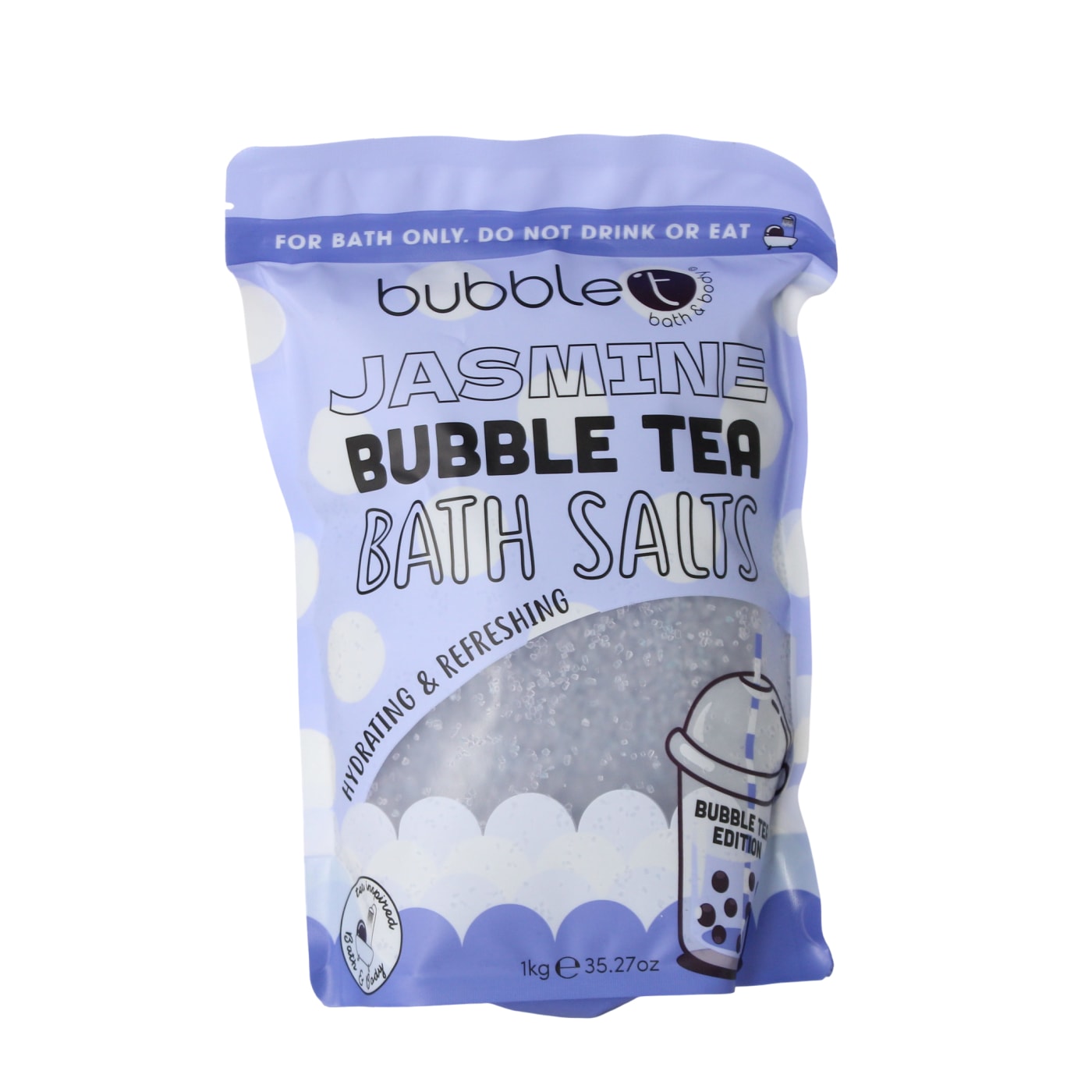 BUBBLE T 1KG BATH SALTS JASMINE