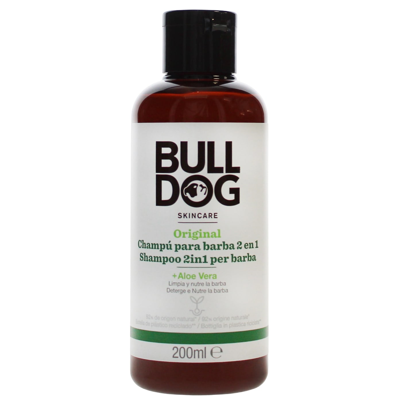 BULLDOG 2IN1 BEARD SHAMPOO AND CONDITIONER ORIGINAL 200ML