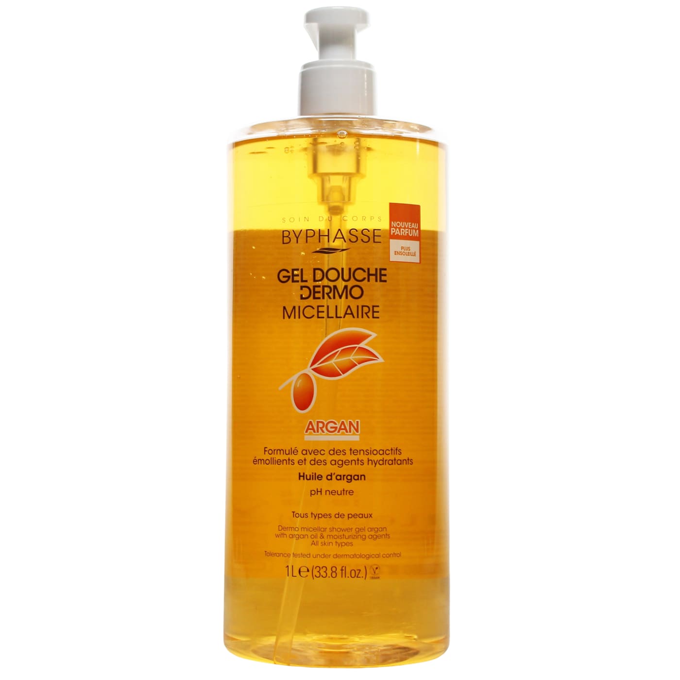 BYPHASSE 1L SHOWER GEL DERMO MICELLAIRE ARGAN