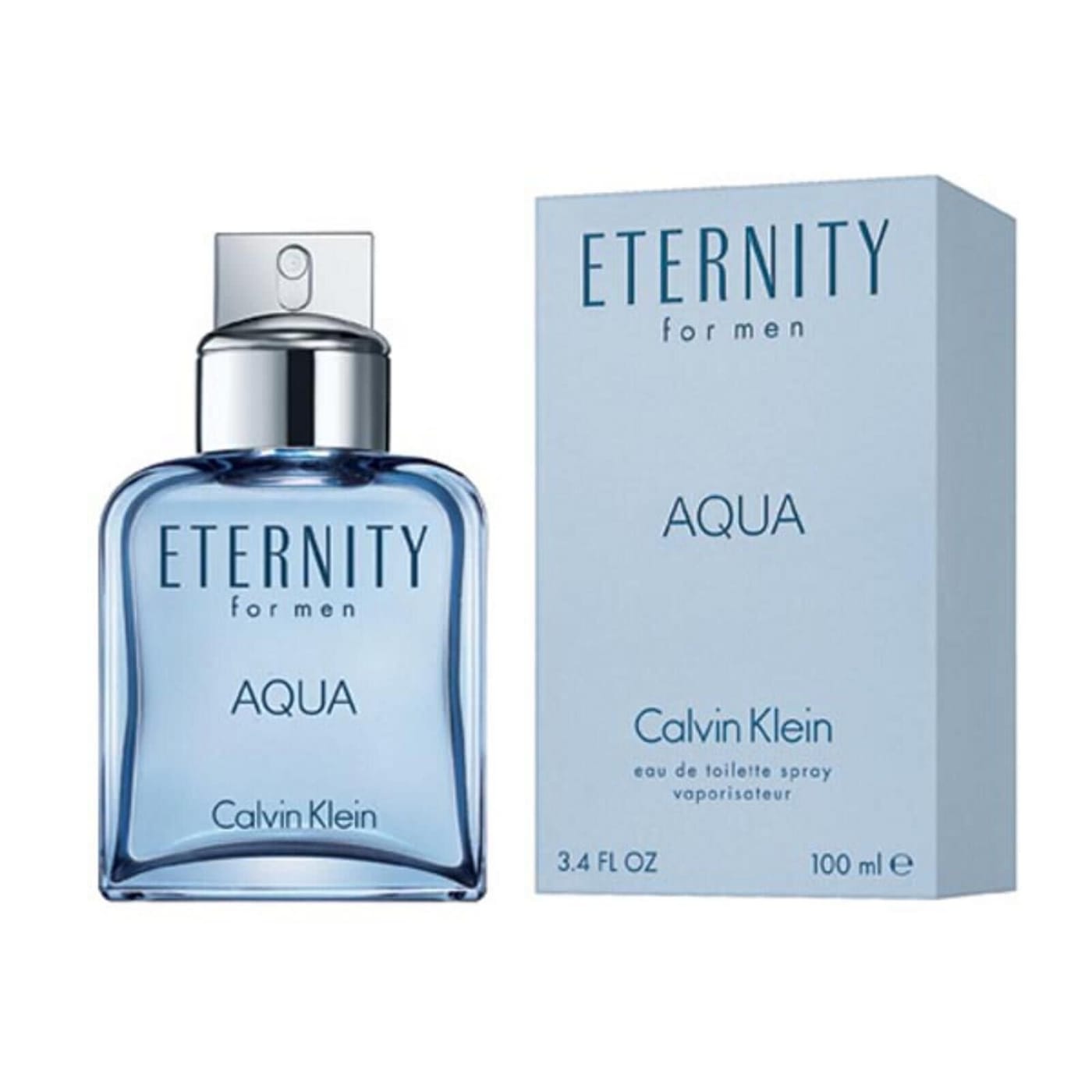 CALVIN KLEIN ETERNITY MEN EDT SPRAY AQUA 100ML