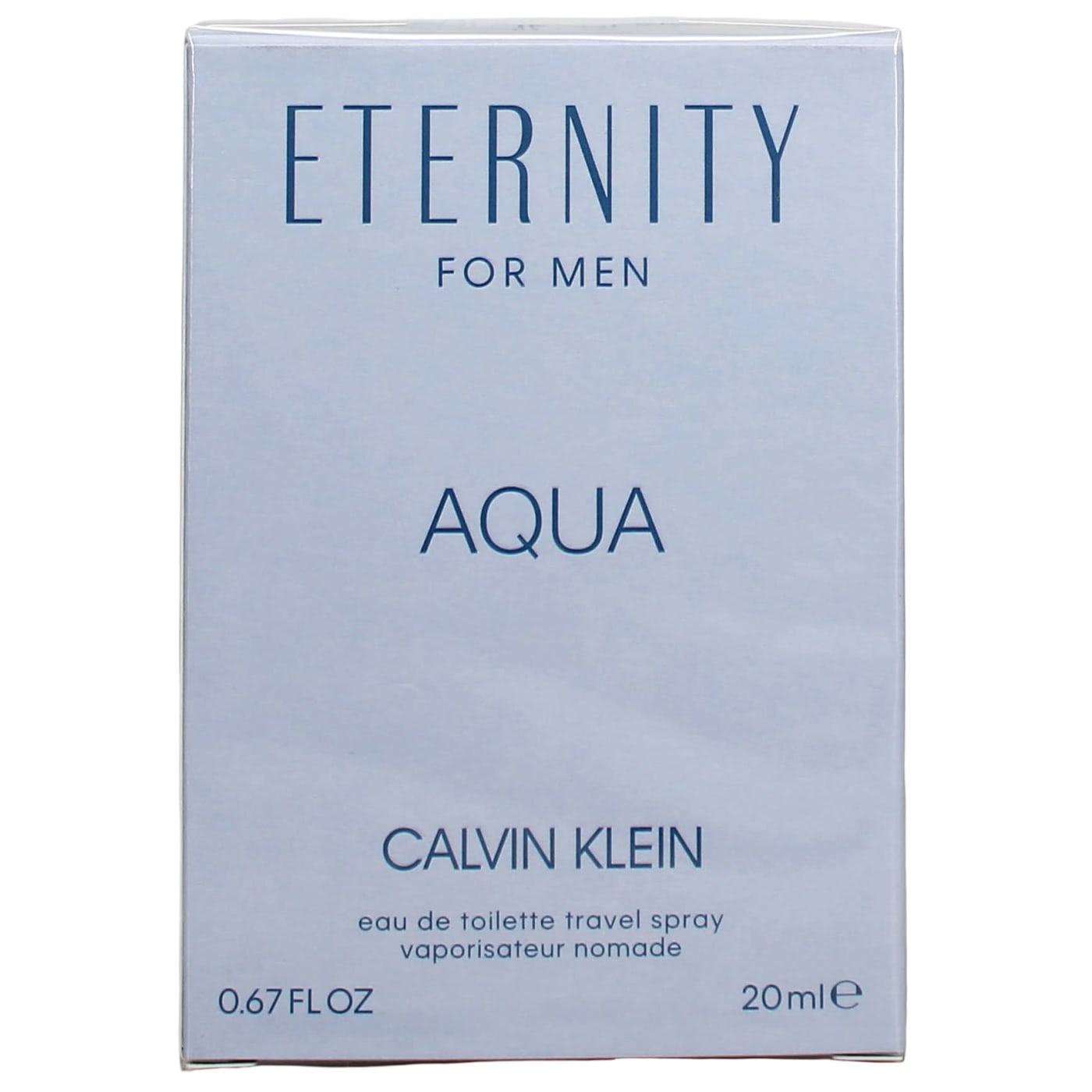 CALVIN KLEIN ETERNITY AQUA EDT SPRAY 20ML