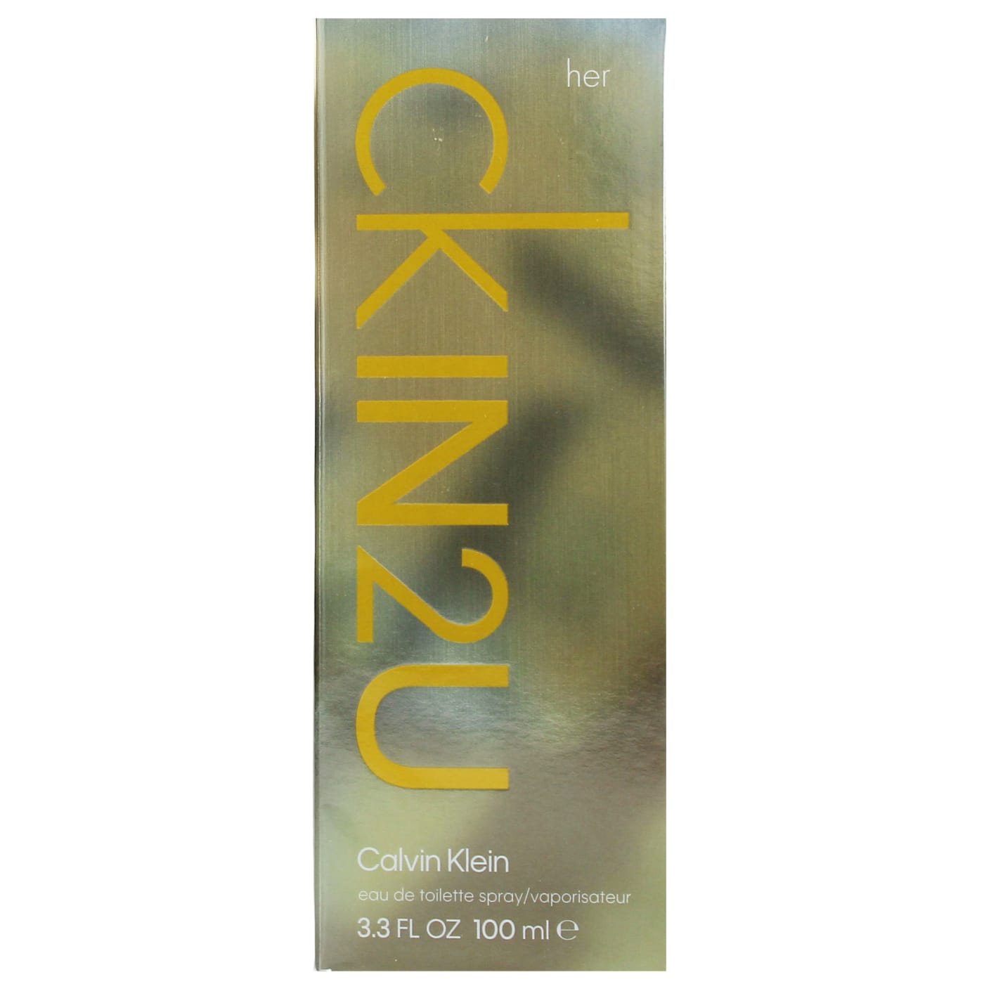 CALVIN KLEIN IN 2 U FOR HER EDT SPRAY 100ML