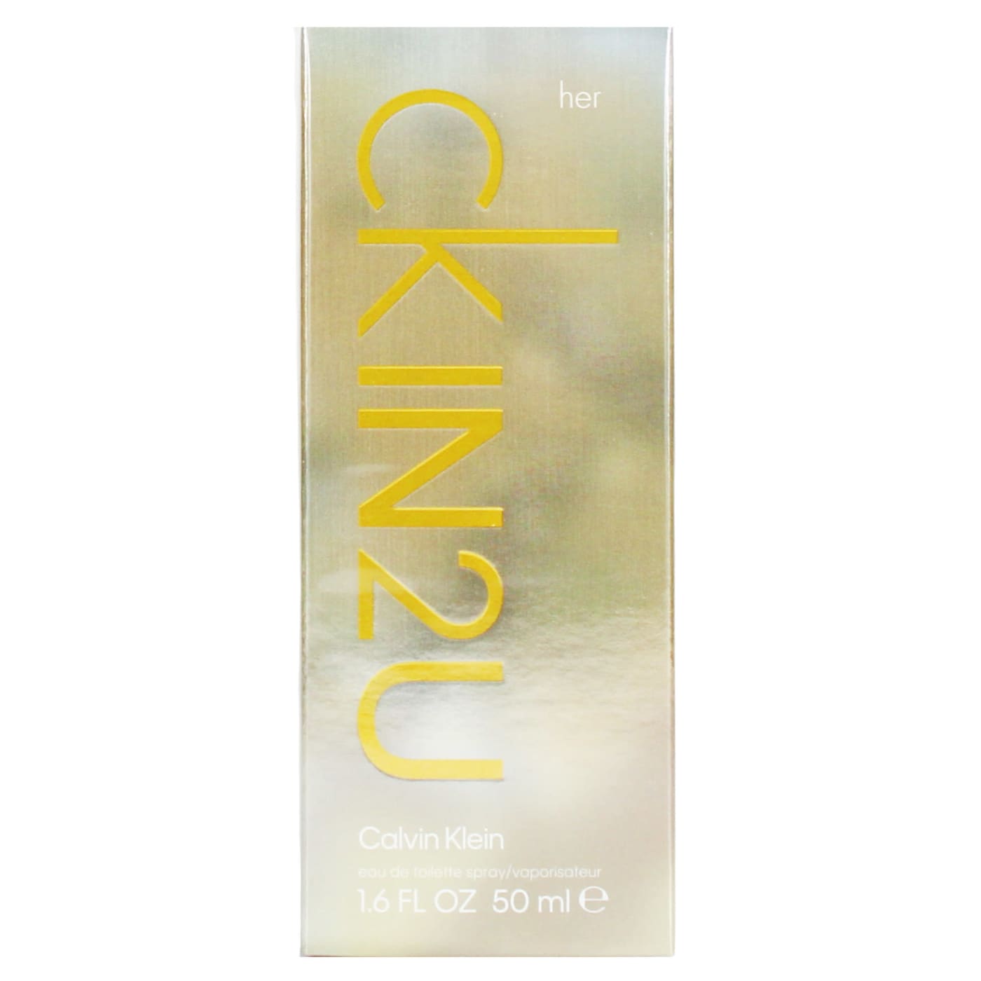 CALVIN KLEIN IN 2 U WOMENS EDT SPRAY 50ML