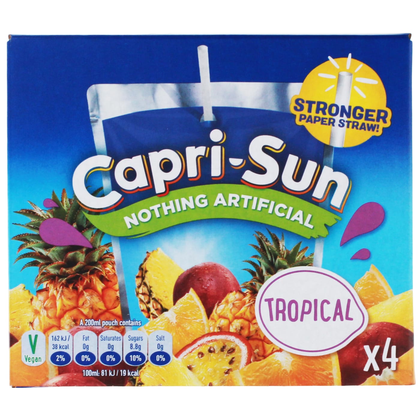 CAPRI SUN 4X TROPICAL 200ML