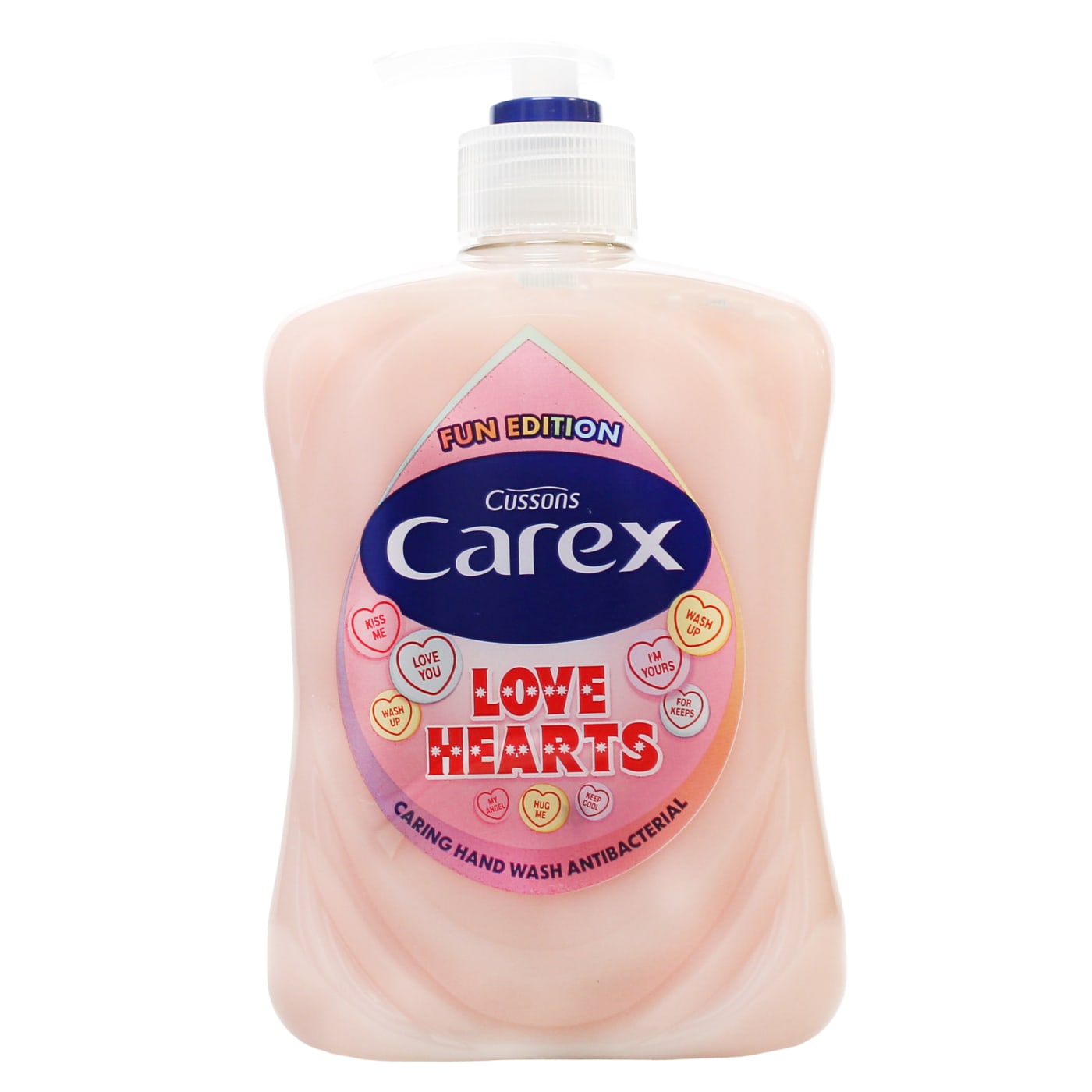 CAREX LOVE HEARTS HAND WASH 500ML