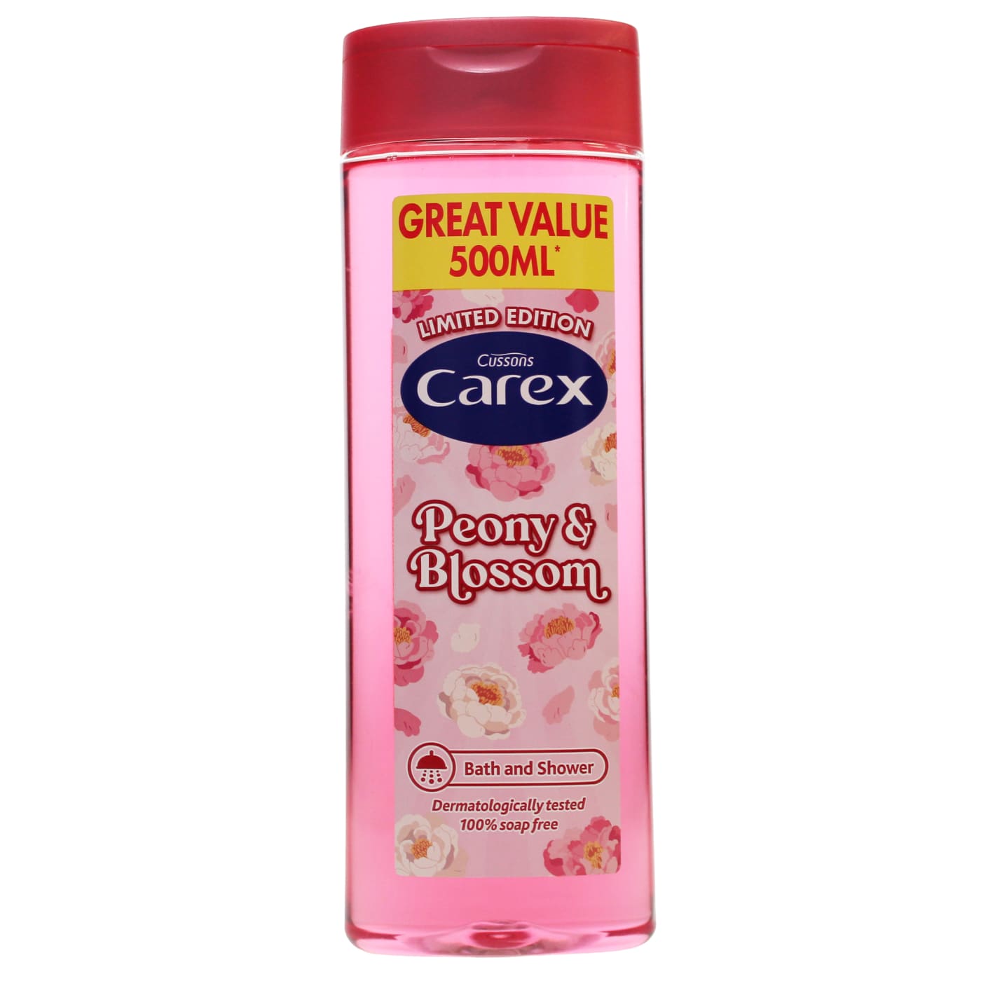 CAREX BATH PEONY & BLOSSOM 500ML