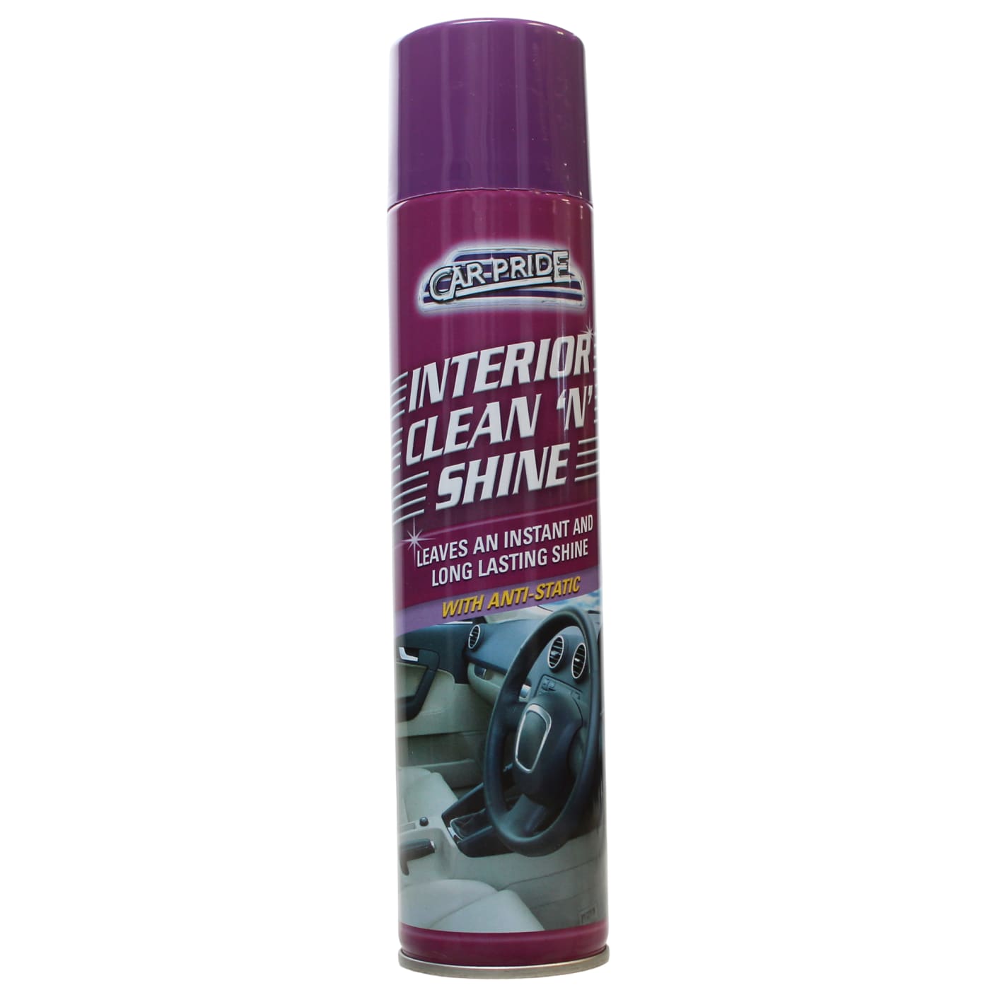 CAR PRIDE INTERIOR CLEAN & SHINE SPRAY 300ML