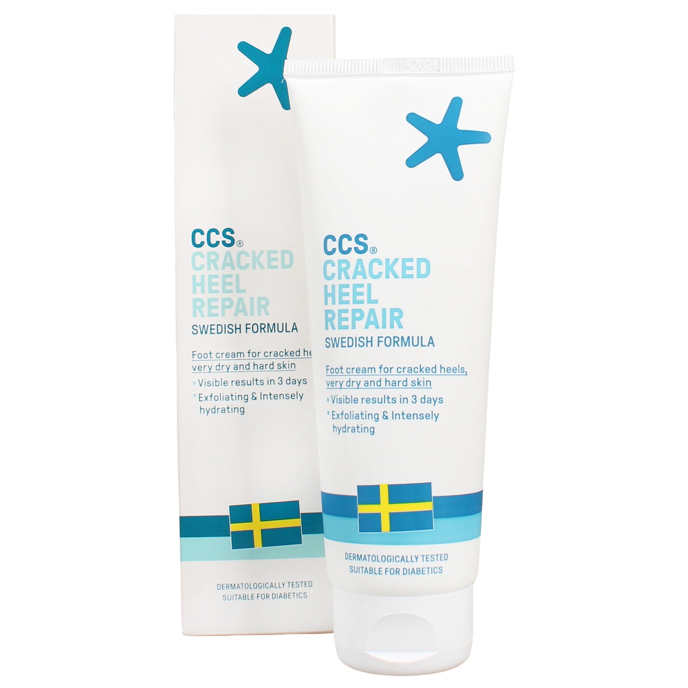 CCS CRACKED HEEL REPAIR FOOT BALM 125ML