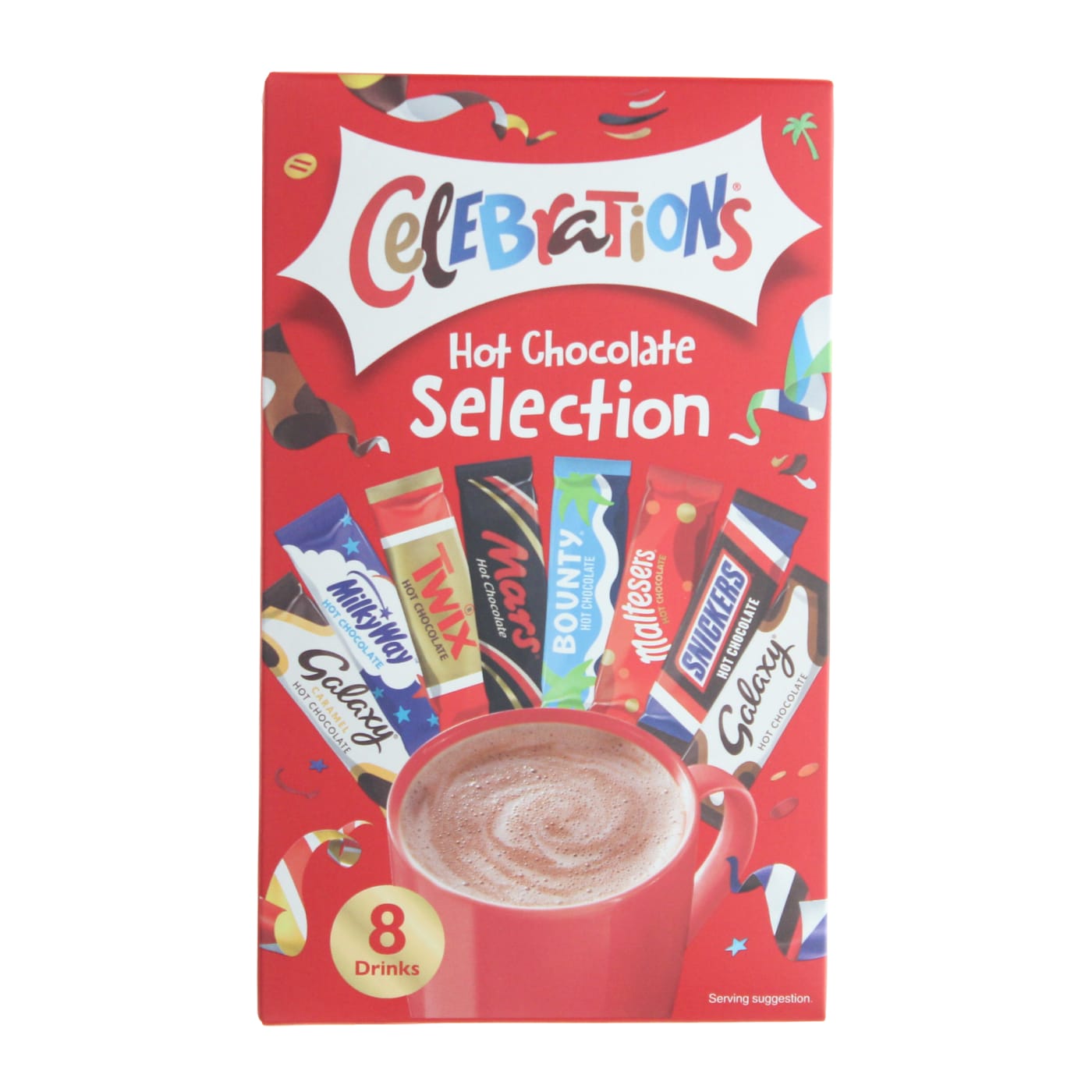 CELEBRATIONS HOT CHOCOLATE SELECTION STICKS 8 PACK