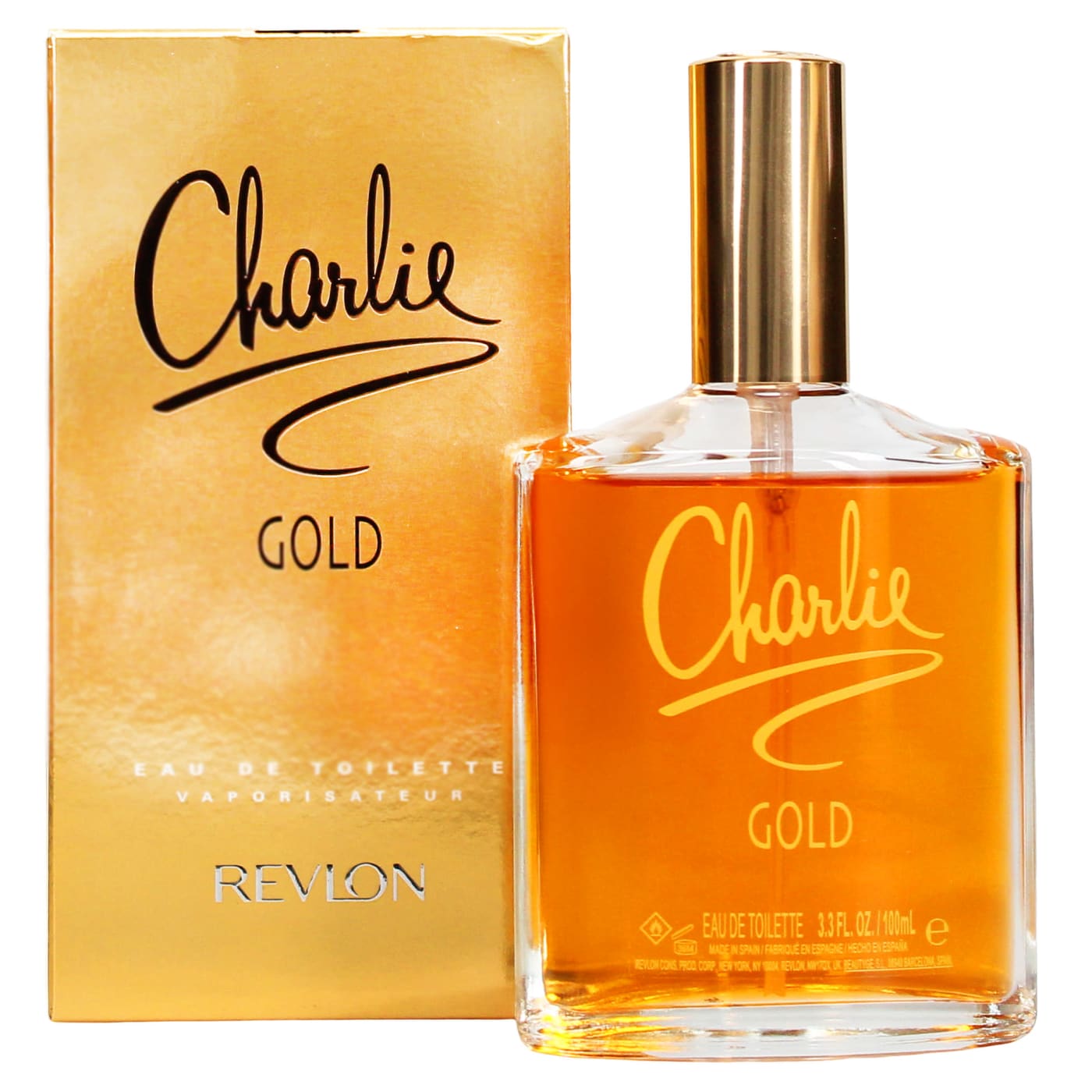 CHARLIE EDT SPRAY GOLD 100ML
