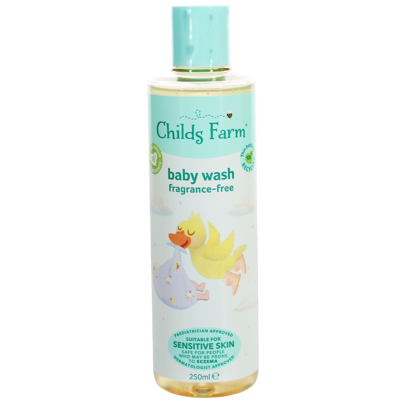 CHILDS FARM BABY WASH UNFRAGRANCED 250ML