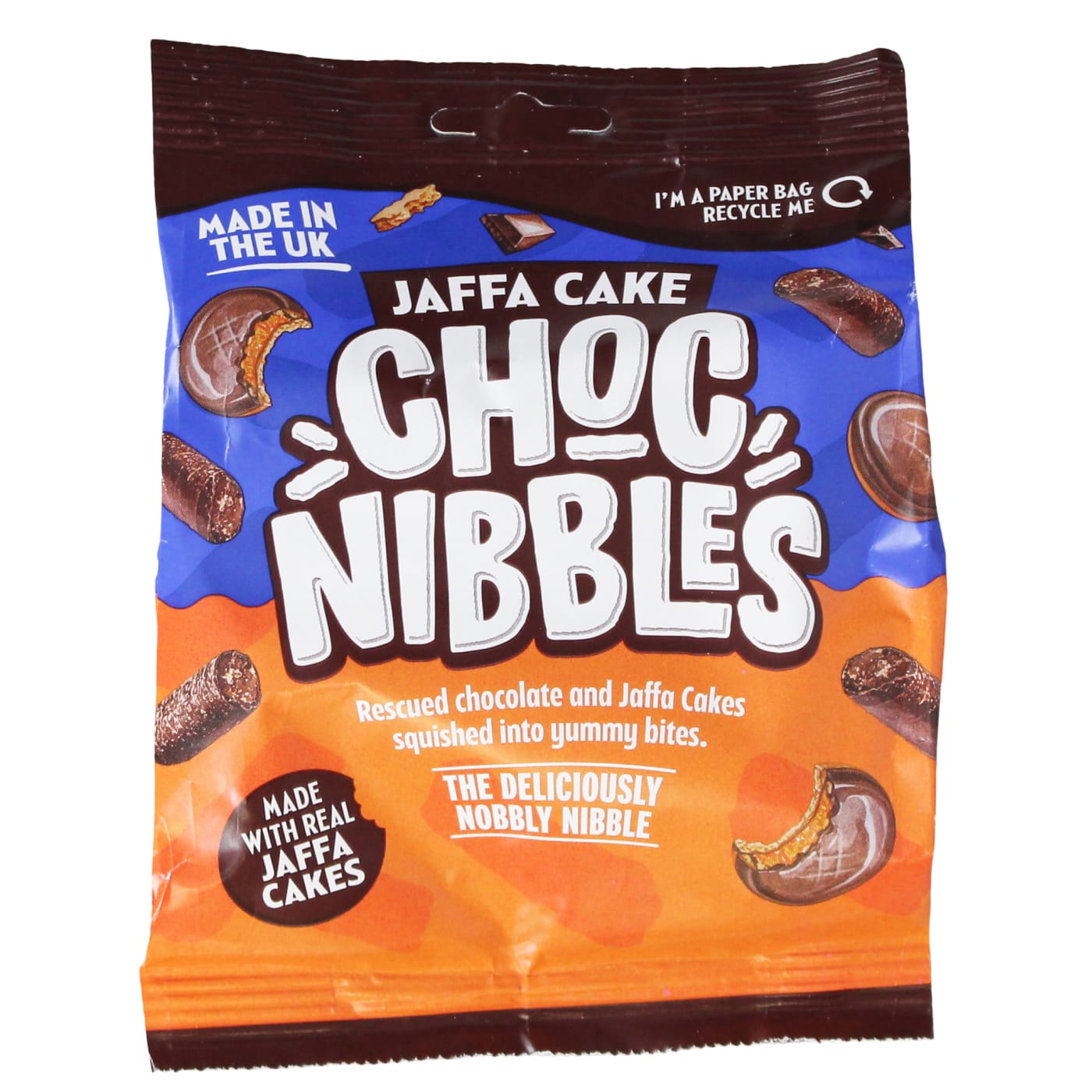 CHOC NIBBLES 135G JAFFA CAKE
