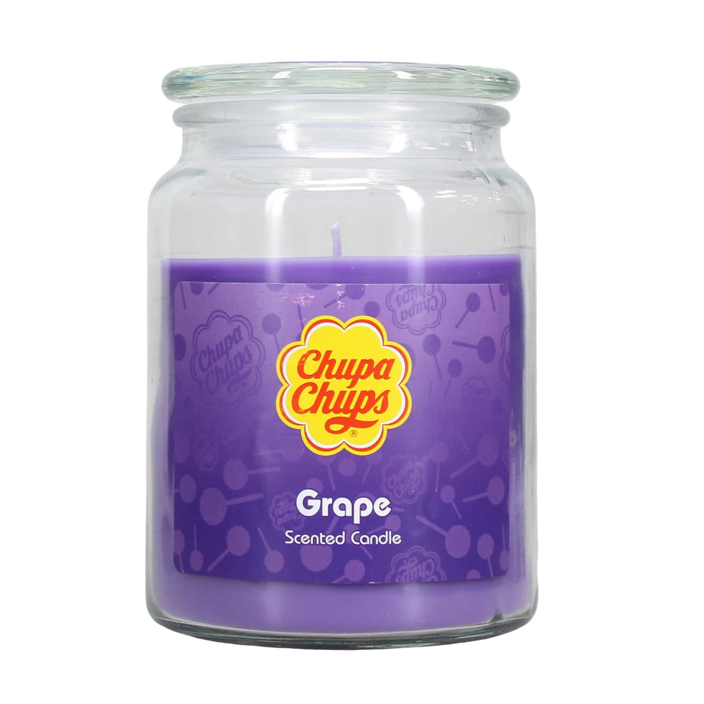 CHUPA CHUPS 18OZ/510G JAR CANDLE GRAPE