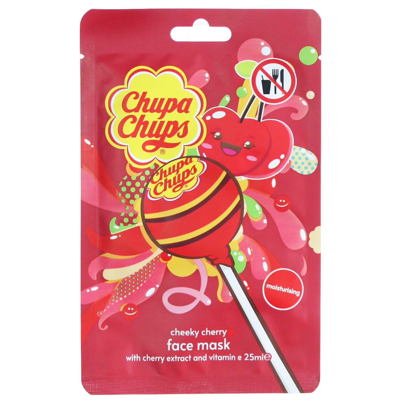 CHUPA CHUPS FACE MASK CHERRY