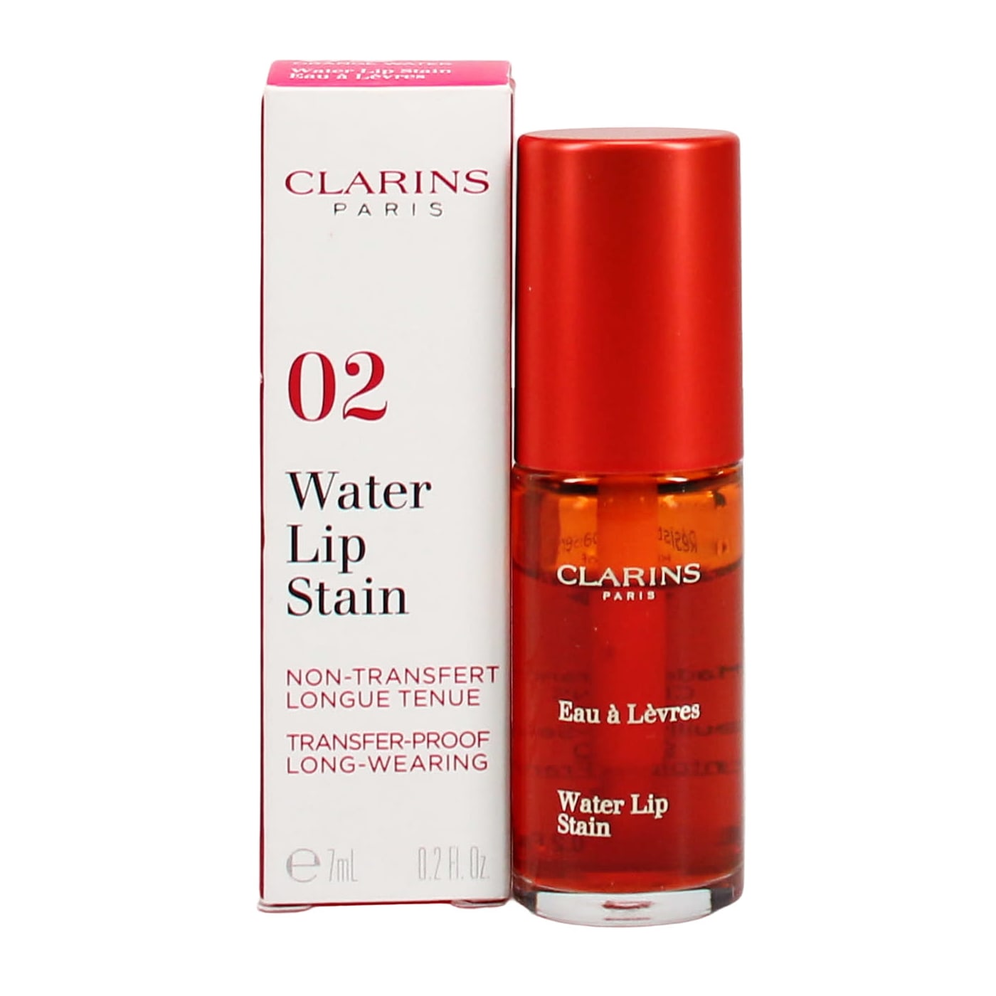 CLARIN WATER LIP STAIN 02 ORANGE WATER S 7ML